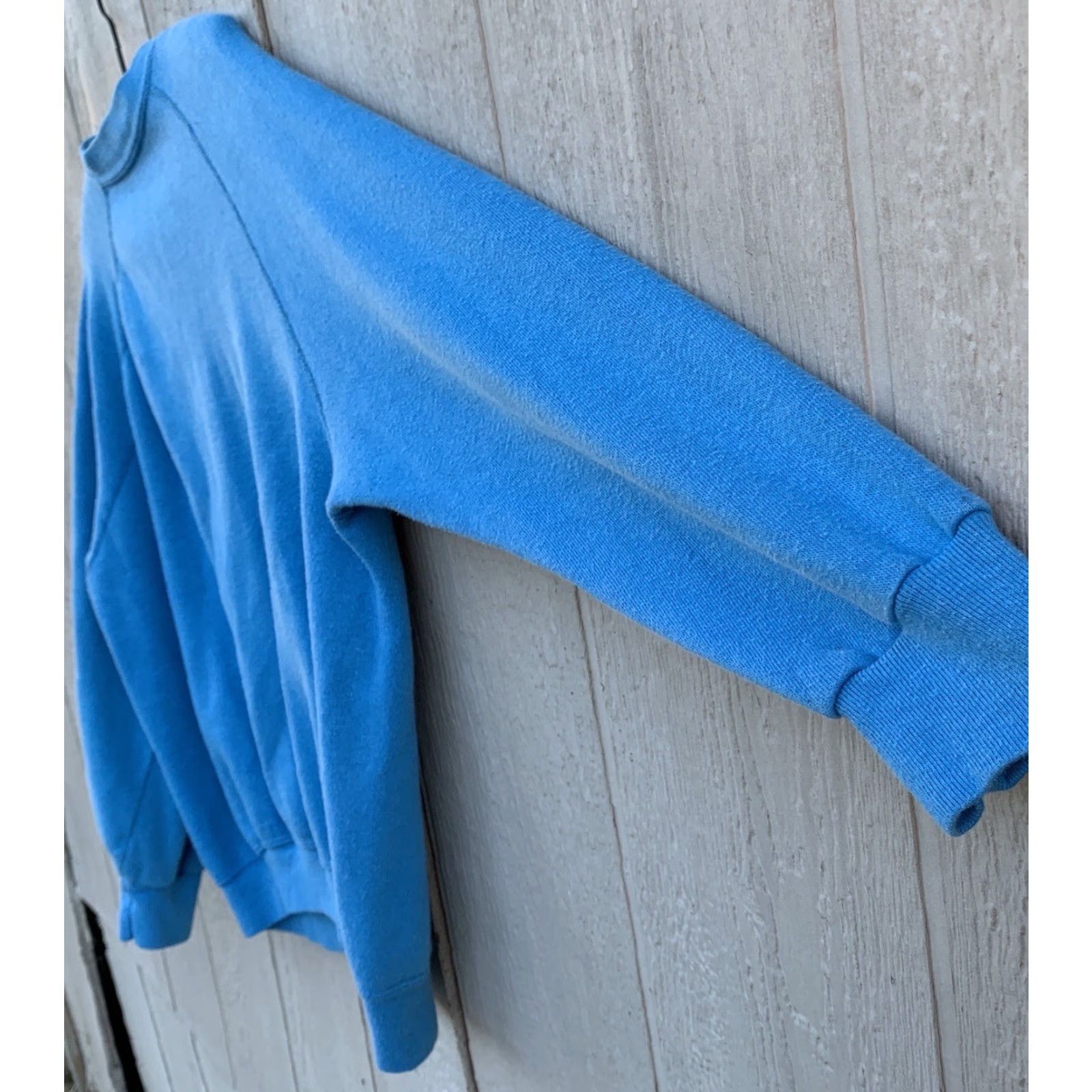 Vintage VINTAGE Raglan Sweatshirt Long Sleeve Pullover Blue L Men Size L Shirt Pullover Raglan 1980s Vintage Mens Size US L / EU 52-54 / 3 - 7 Thumbnail