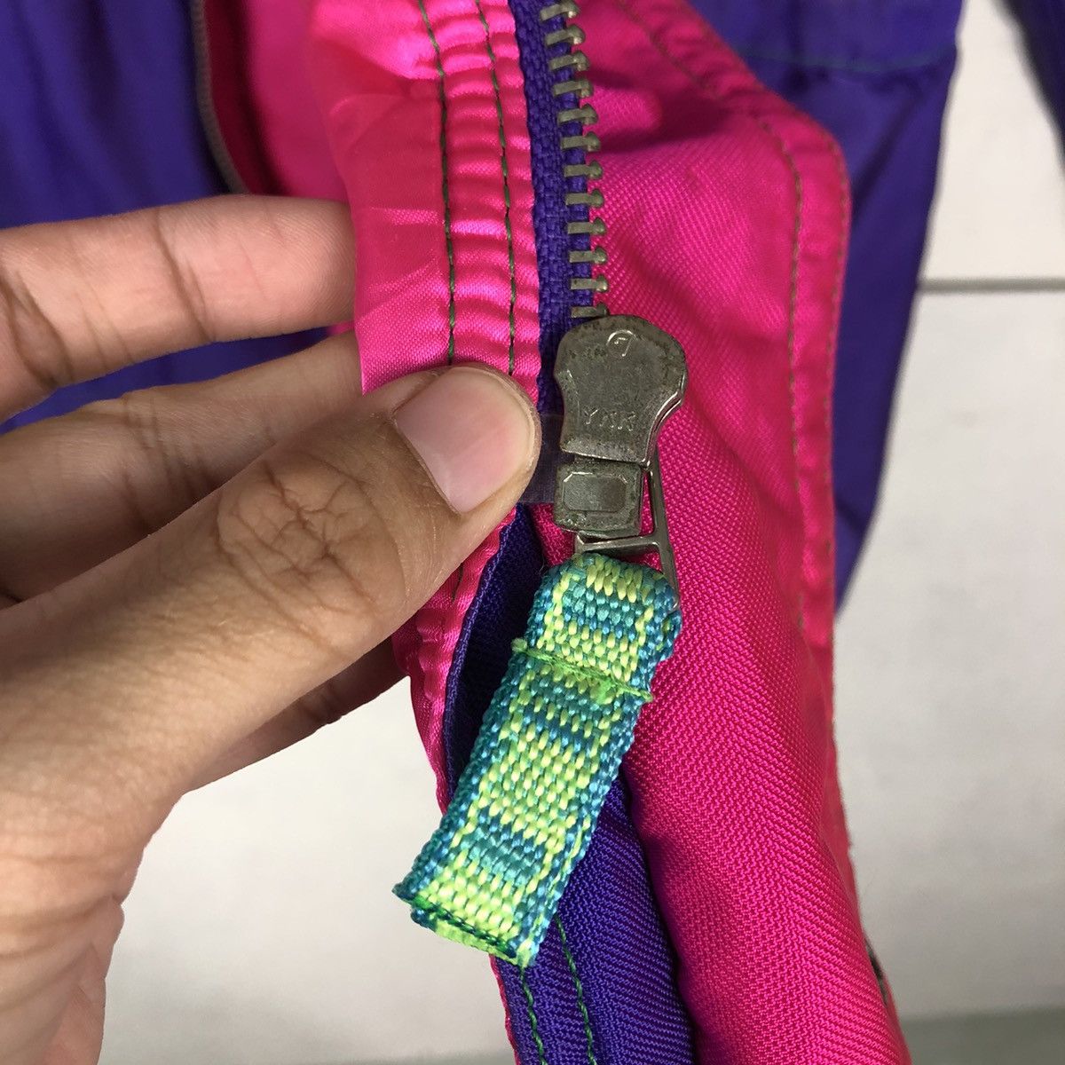 Japanese Brand 🔥Vintage Ski Jacket Multi Colour Ellesse Italy Cargo Pocket Size US M / EU 48-50 / 2 - 17 Thumbnail