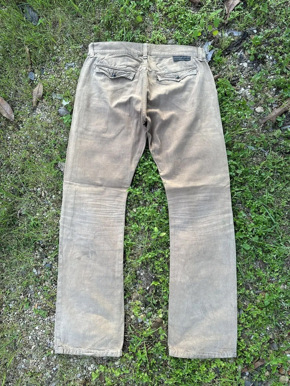 Japanese Brand W32 L31 🔥 VINTAGE DOPE+DRAKKAR CURVE/BANANA LEGS BUSH PANTS Size US 32 / EU 48 - 8 Thumbnail