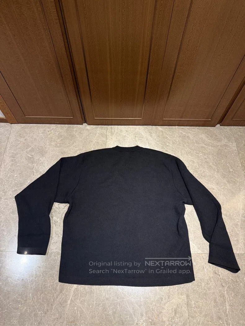 Balenciaga Balenciaga Black Rainbow Multilingual Knit Sweater/Sweatsh Size US L / EU 52-54 / 3 - 3 Thumbnail