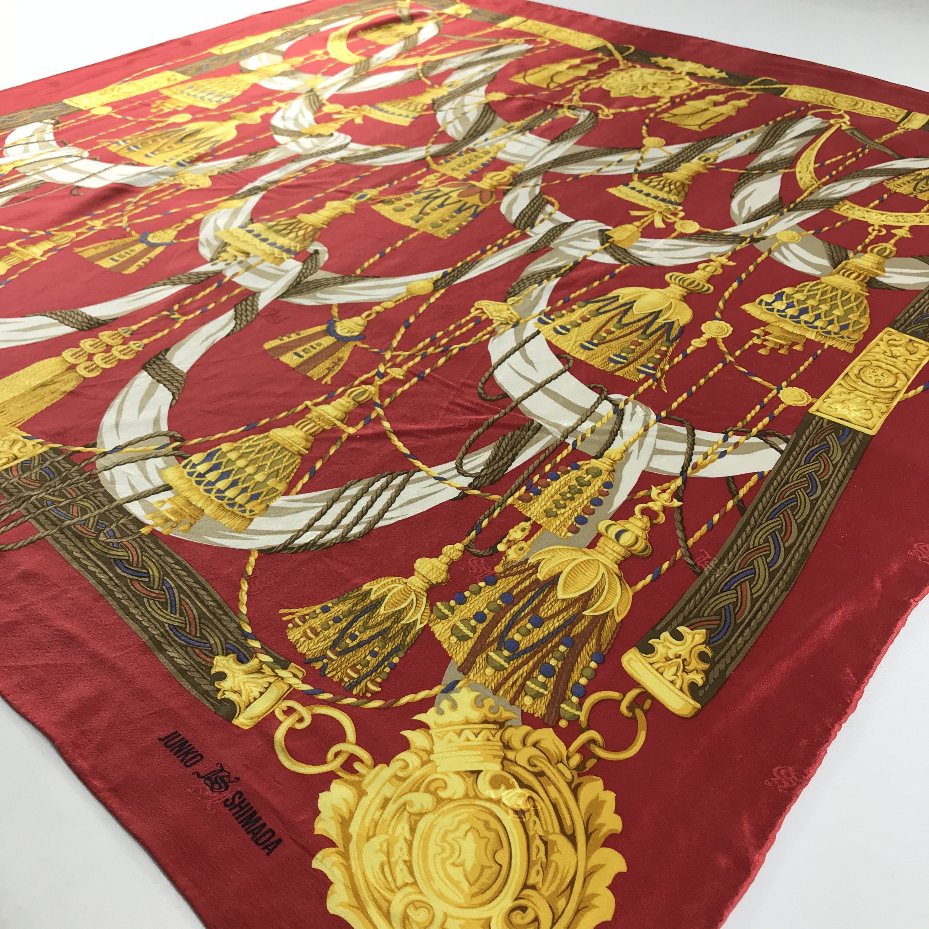 Junko Shimada Vintage Junko Shimada Silk Scarf Size ONE SIZE - 3 Thumbnail
