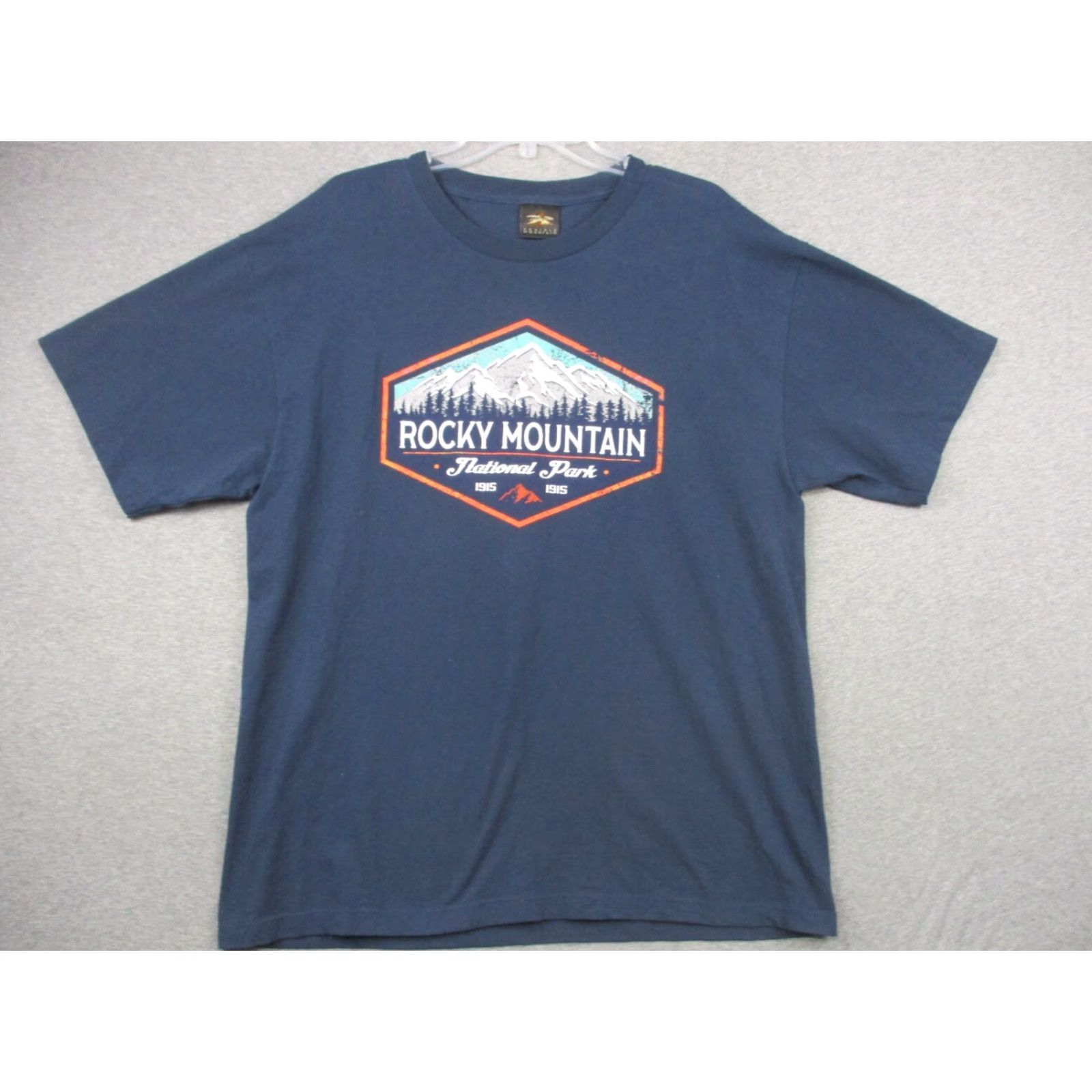 Vintage VINTAGE Prairie Mountain Shirt XL Blue 90s Graphic Tee Men Blue 90s Prairie Mountain Shirt XL Vintage 3c? Size US XL / EU 56 / 4 - 2 Thumbnail
