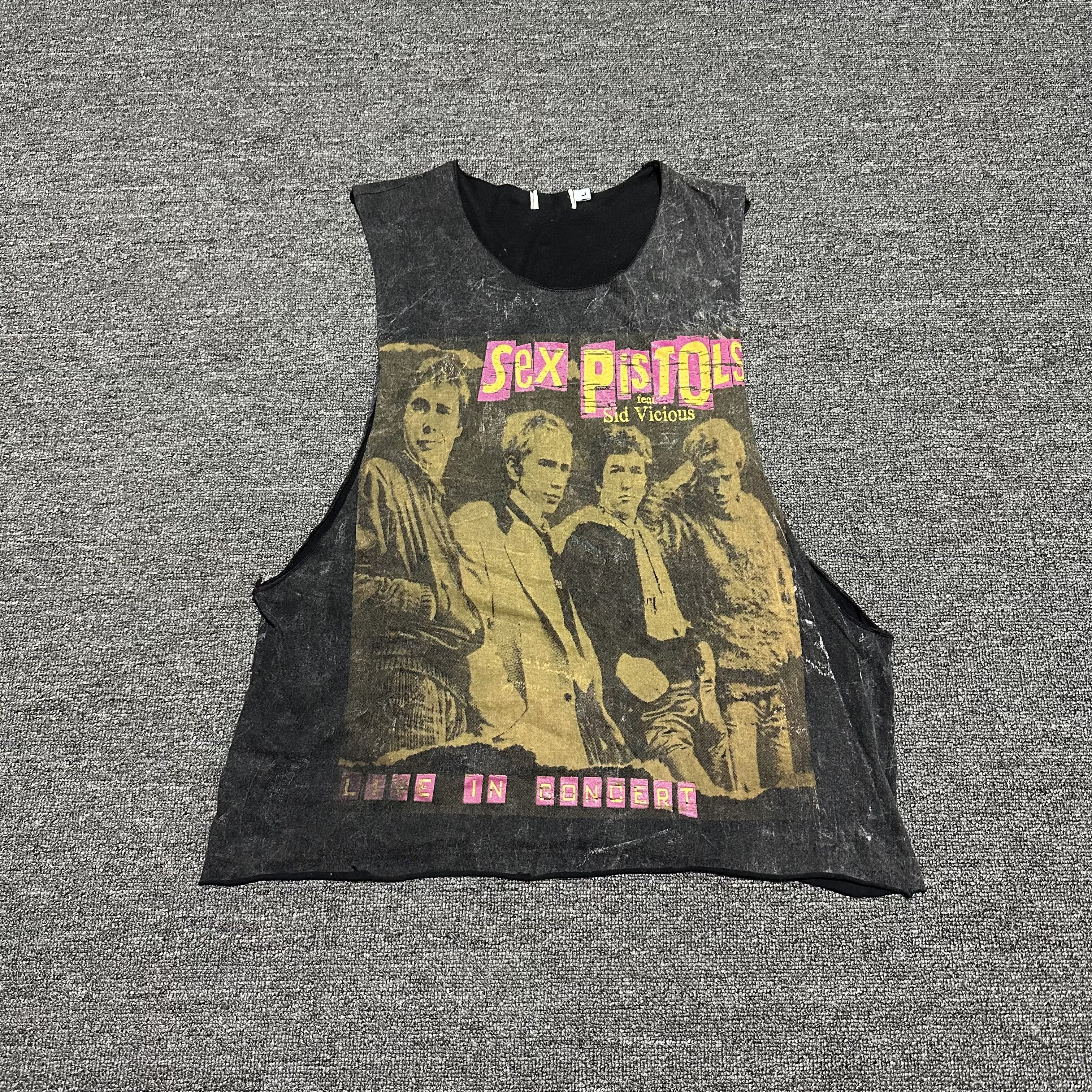 Band Tees × Japanese Brand Sex Pistols Tank Tops Size US M / EU 48-50 / 2 - 1 Thumbnail