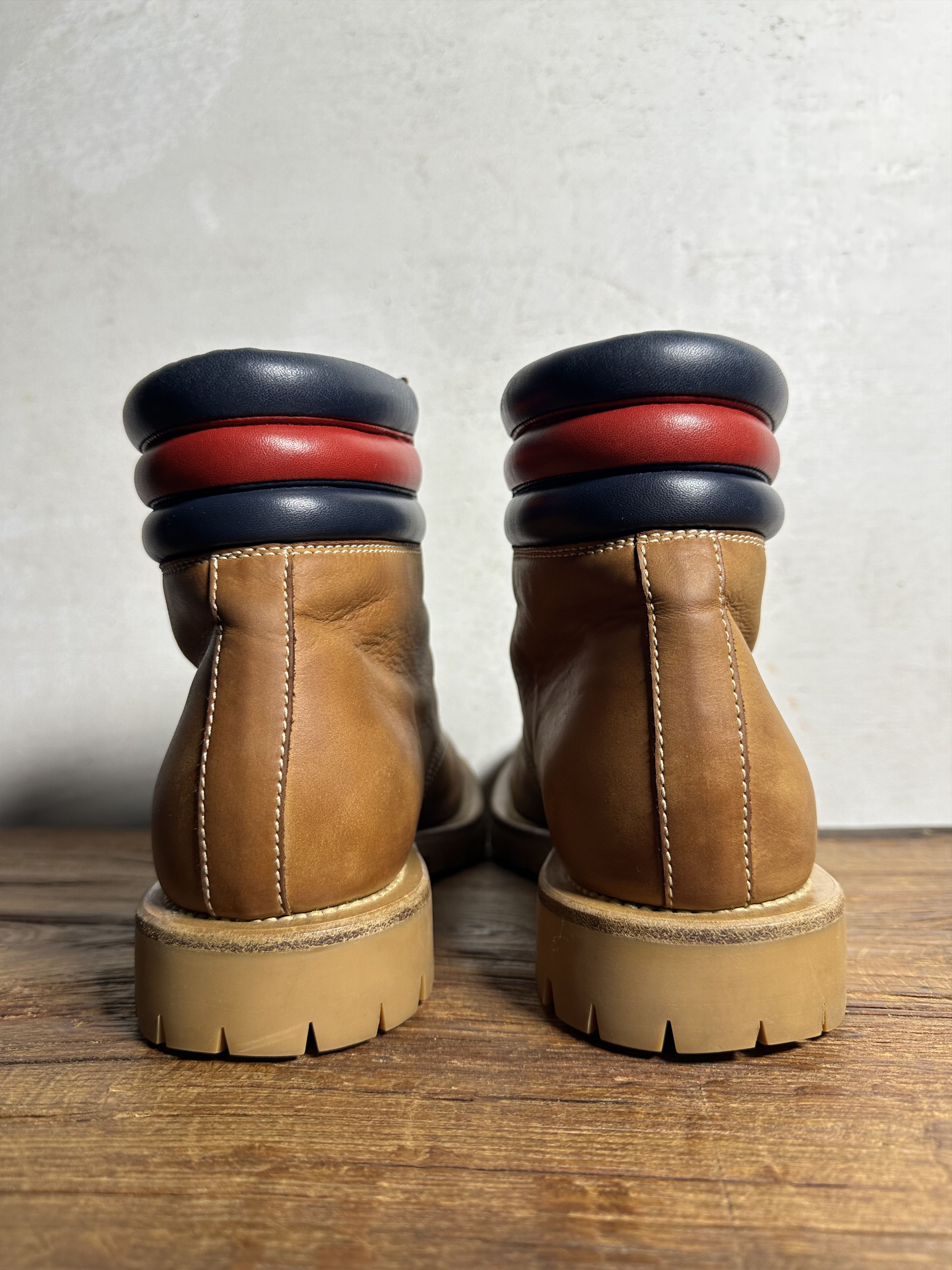 Gucci Gucci Marland Tan Suede Hiking Boots Size US 9.5 / EU 42-43 - 4 Thumbnail