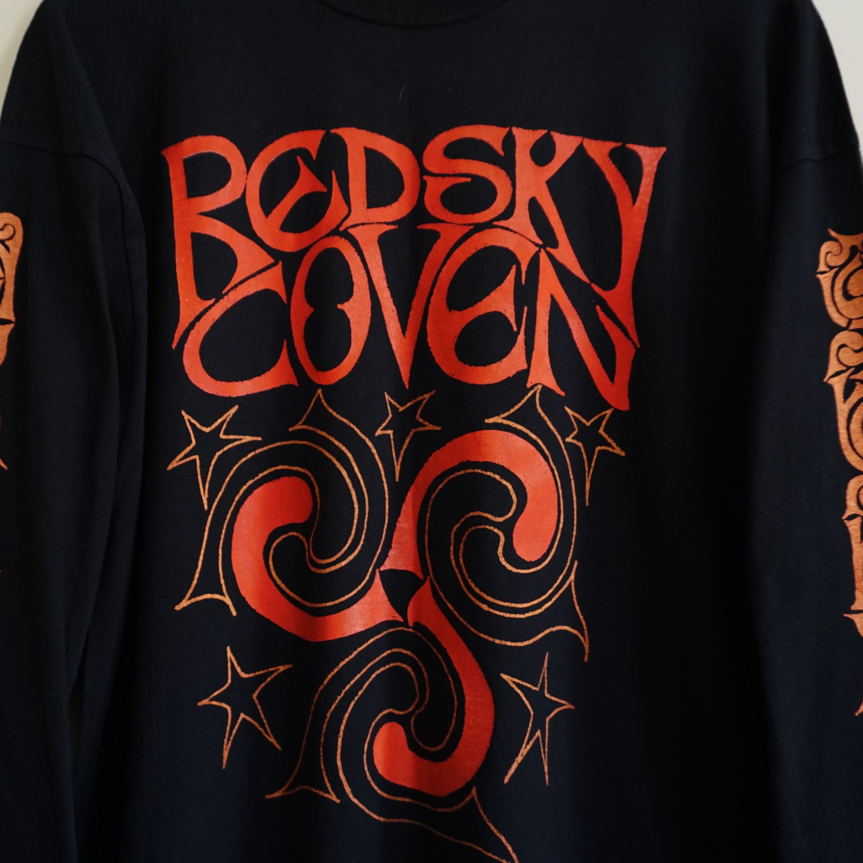 Band Tees × Vintage Vintage 90s *redsky raven* Longsleeve single stitch Size US XL / EU 56 / 4 - 9 Thumbnail
