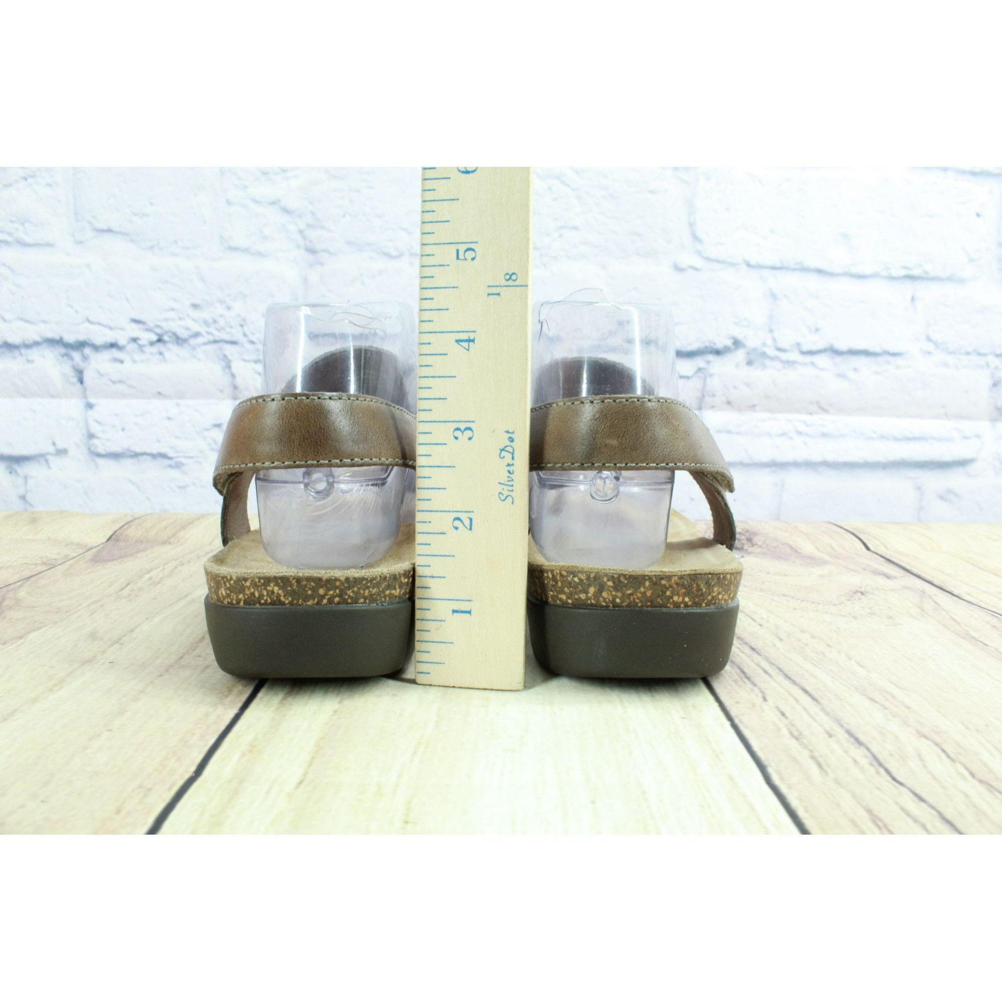Dansko × Leather Dansko Reece Women's Waxy Leather Slingback Sandals Size US 9 / IT 39 - 6 Thumbnail