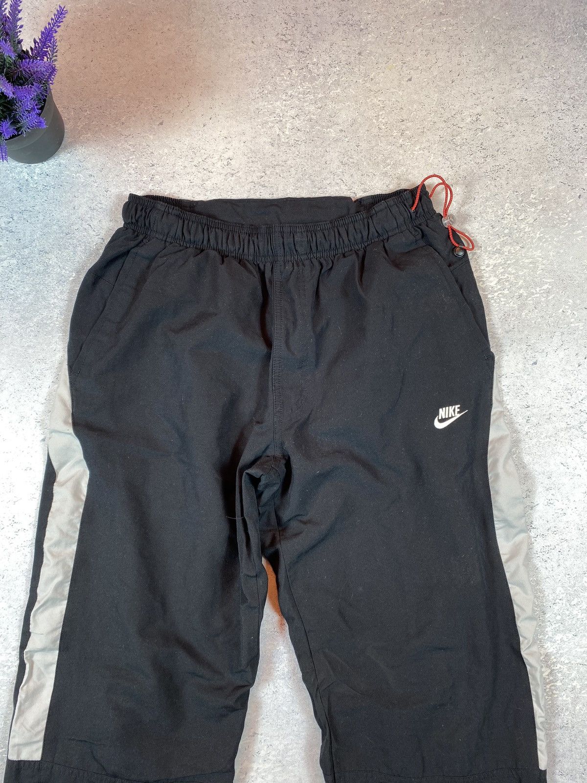 Nike × Vintage Vintage Nike Men’s Drill Black Pants Size US 30 / EU 46 - 3 Thumbnail