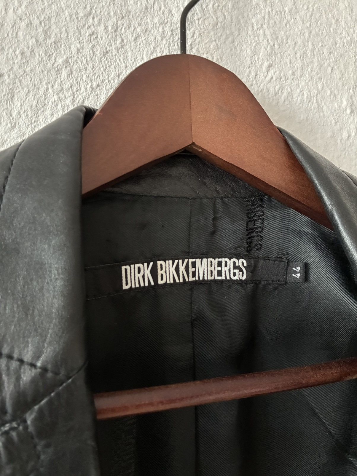 Dirk Bikkembergs Dirk Bikkembergs SS2004 Leather Blazer Size M / US 6-8 / IT 42-44 - 4 Thumbnail