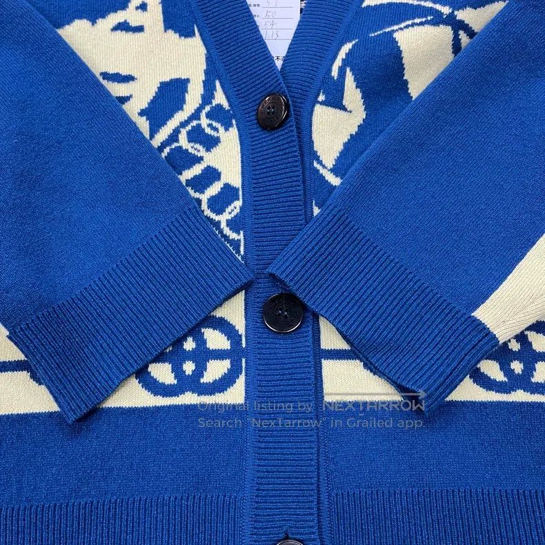 Hermes Hermes Blue Battle Horse Cardigan Size XS / US 0-2 / IT 36-38 - 6 Thumbnail
