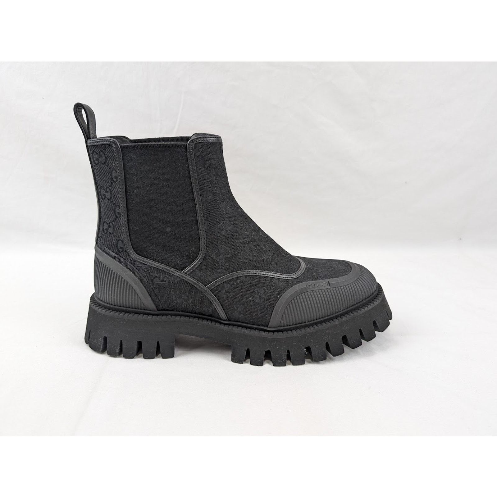 Gucci o1rshd1 New Canvas GG Boots in Black Size US 9 / EU 42 - 1 Thumbnail