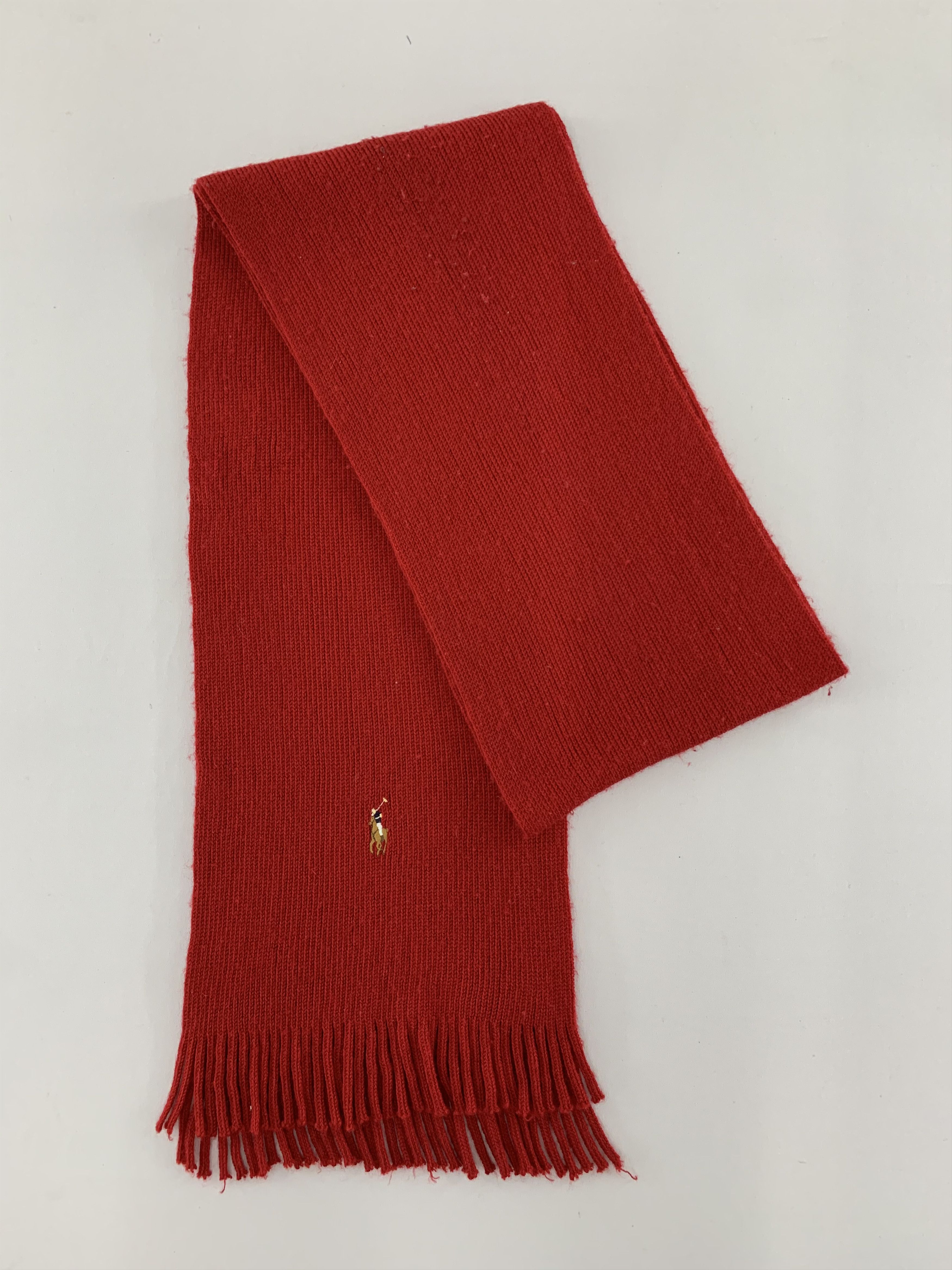 Polo Ralph Lauren Polo Ralph Lauren Scarf Wool Muffler Neck Wrap BL4404 Size ONE SIZE - 3 Thumbnail