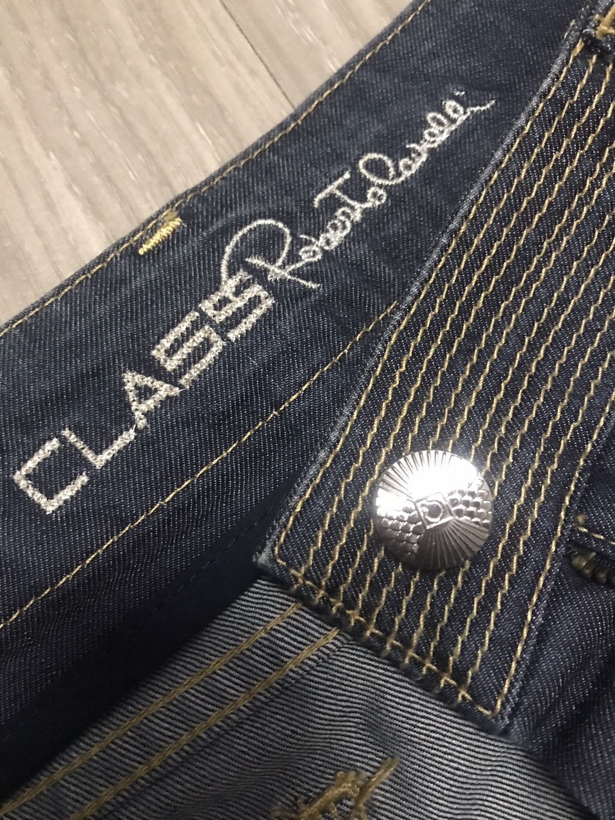 Roberto Cavalli CLASS ROBERTO CAVALLI - Flare High Rise Jeans Size 27" / US 4 / IT 40 - 5 Thumbnail
