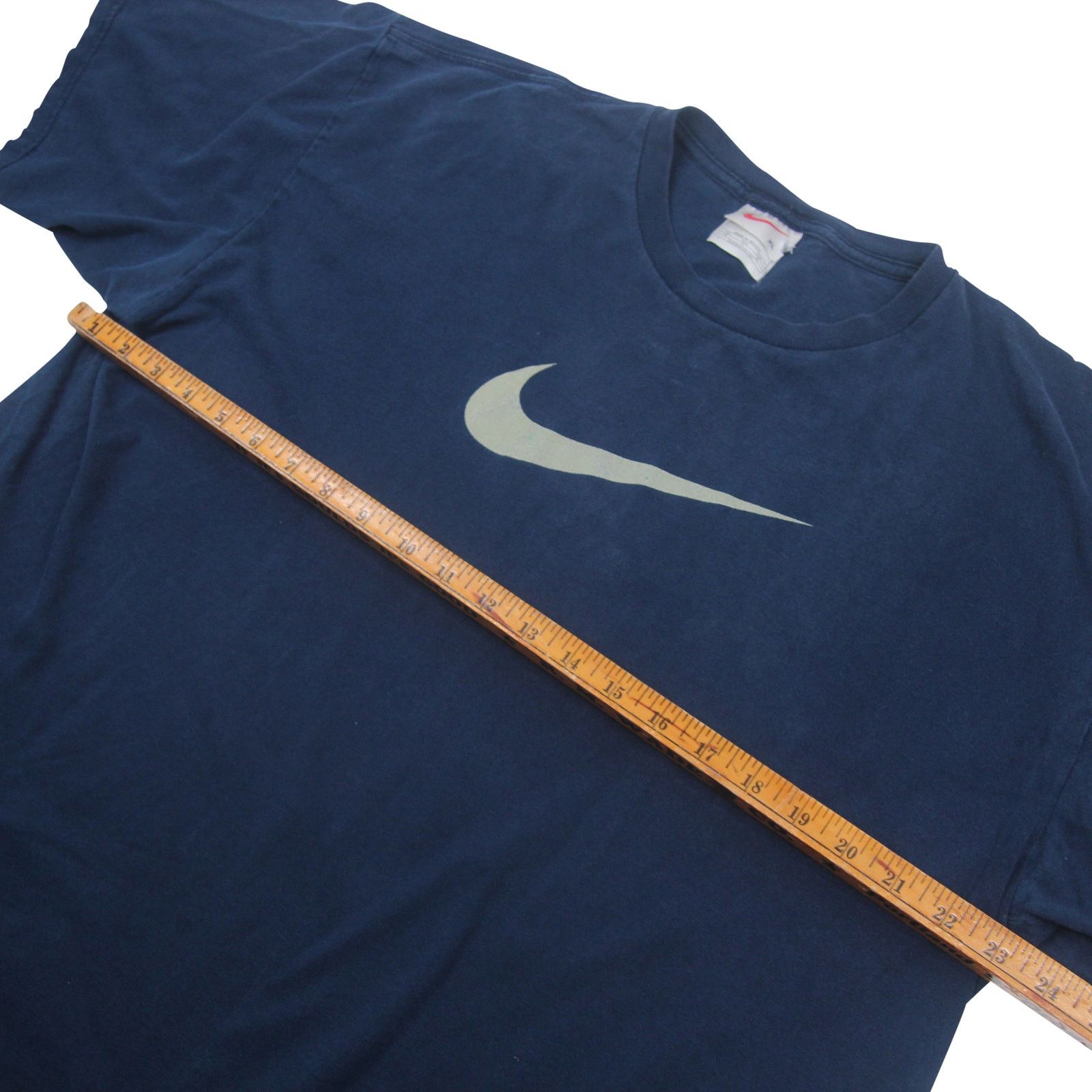 Nike × Vintage Vintage Nike Swoosh Graphic T Shirt Size US XL / EU 56 / 4 - 5 Thumbnail