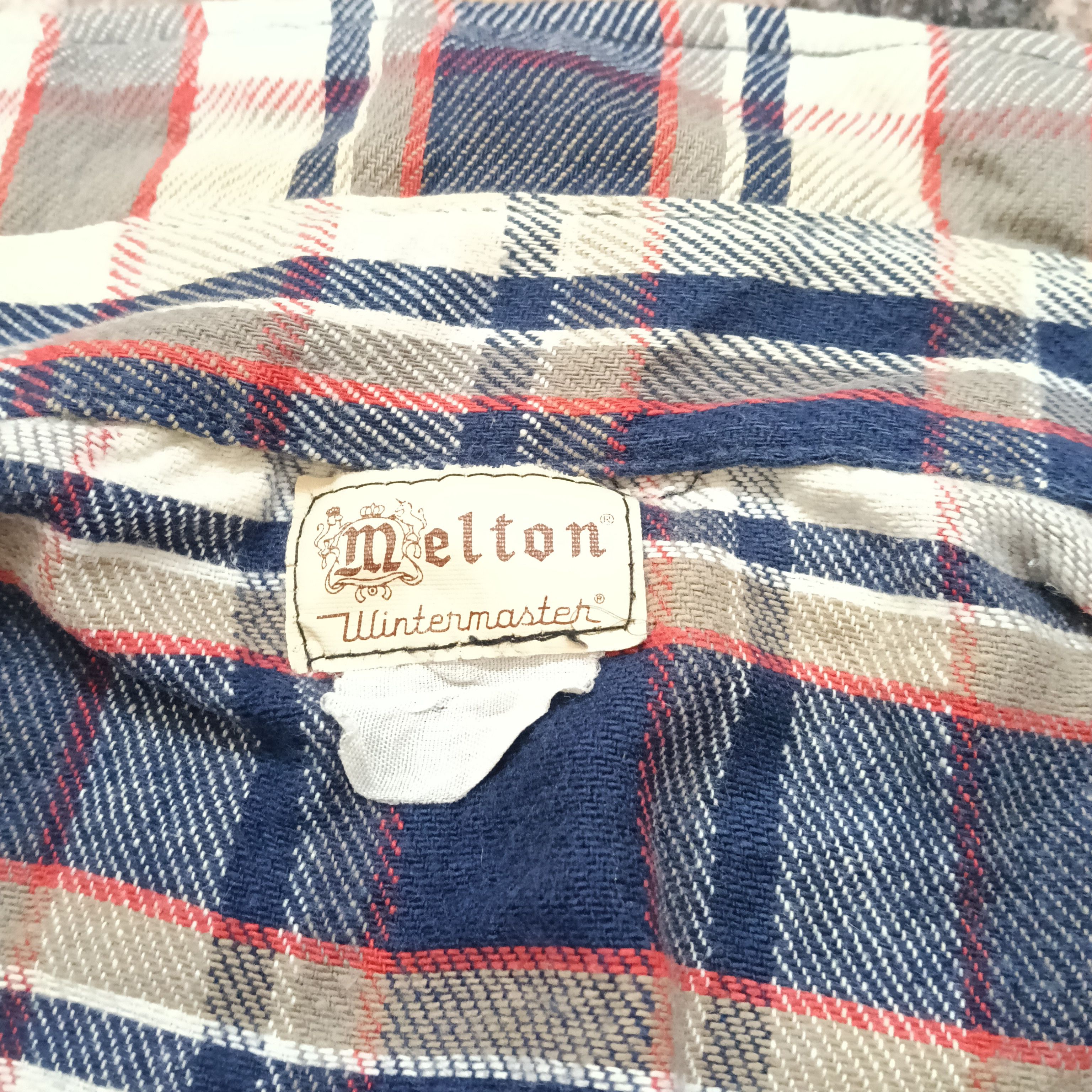 Vintage Vintage Melton Wintermaster Cotton Plaid Flannel Size US XL / EU 56 / 4 - 7 Thumbnail