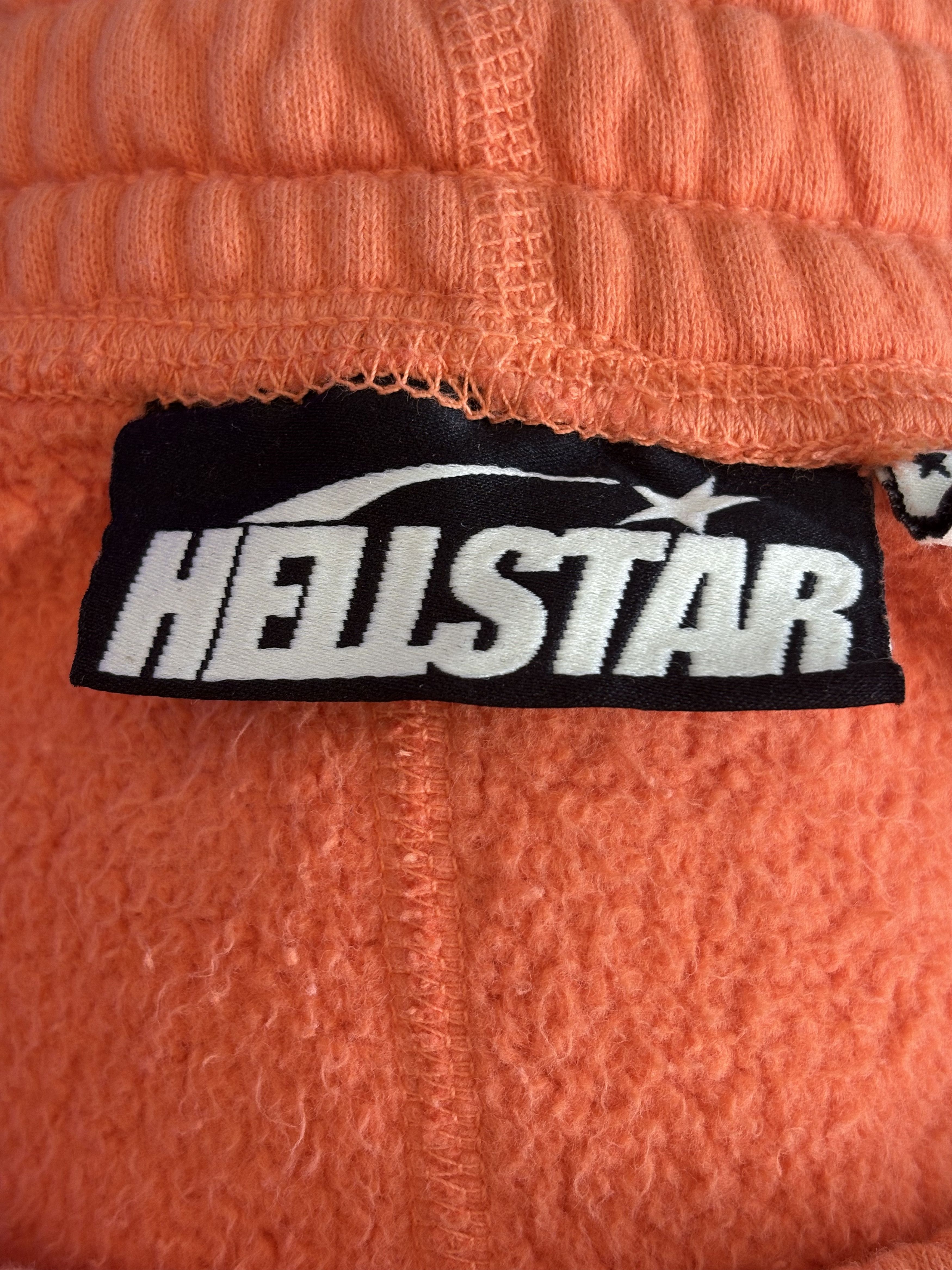HELLSTAR Hellstar "Fire Orange" Flare Bottom Sweatpant Orange Dye Size US 34 / EU 50 - 3 Thumbnail