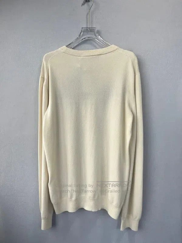 Louis Vuitton Louis Vuitton Men's Cream Cashmere Sweater . Size US XXL / EU 58 / 5 - 2 Thumbnail