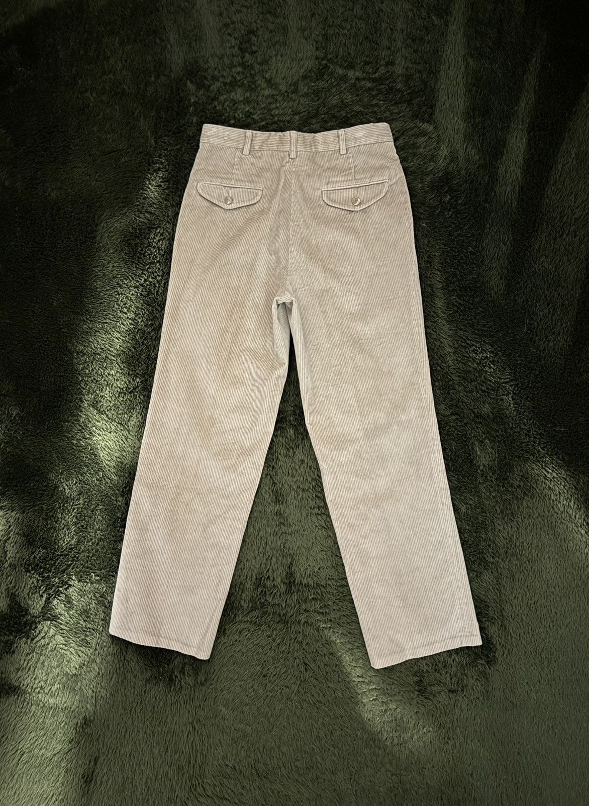 L.L. Bean [M] 90s L.L.Bean Made in USA Corduroy Two-Tuck Trousers Size US 30 / EU 46 - 7 Thumbnail