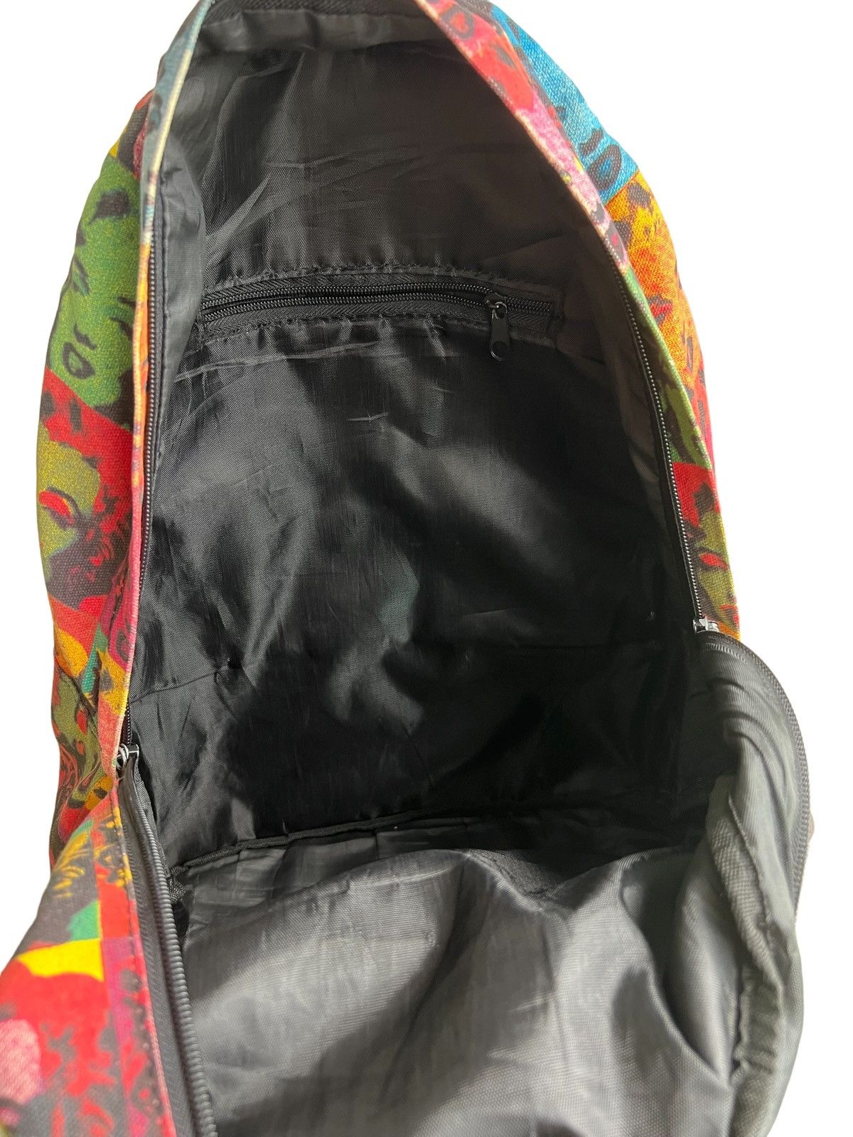 Art Comes First Marilyn Monroe Pop Art Multicolor Andy Warhol Style Backpack Size ONE SIZE - 6 Thumbnail