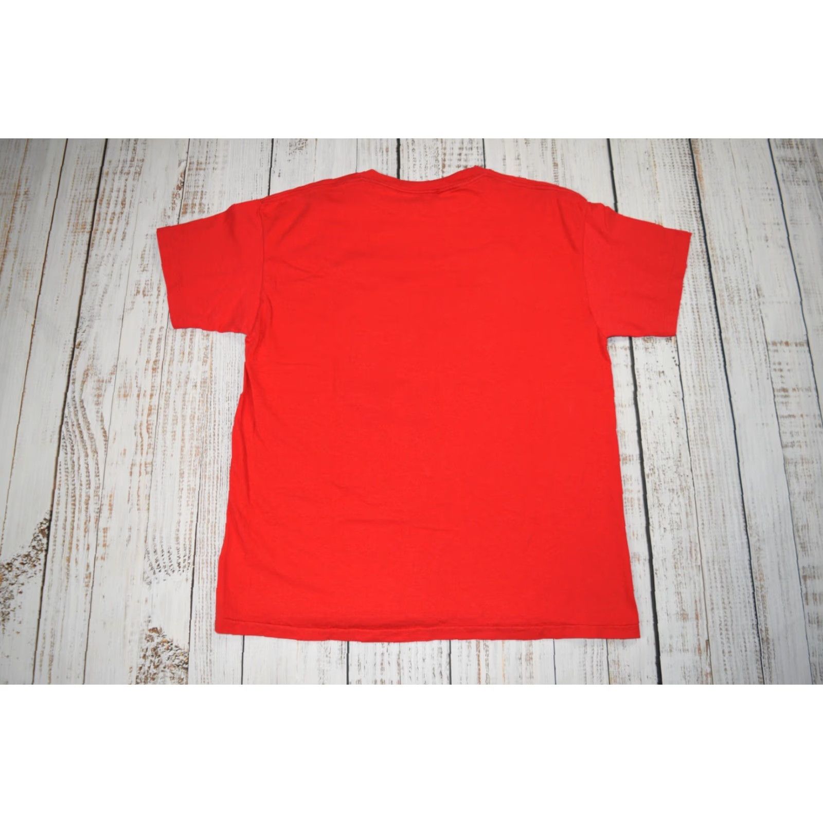 Tultex VINTAGE Tultex Adrian Belew Here Album 1994 Rock T-Shirt Mens Large Red Size US L / EU 52-54 / 3 - 7 Thumbnail