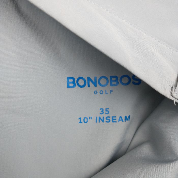Bonobos Bonobos Golf Mens 35 Gray Performance Stretch 10" Shorts Grailed