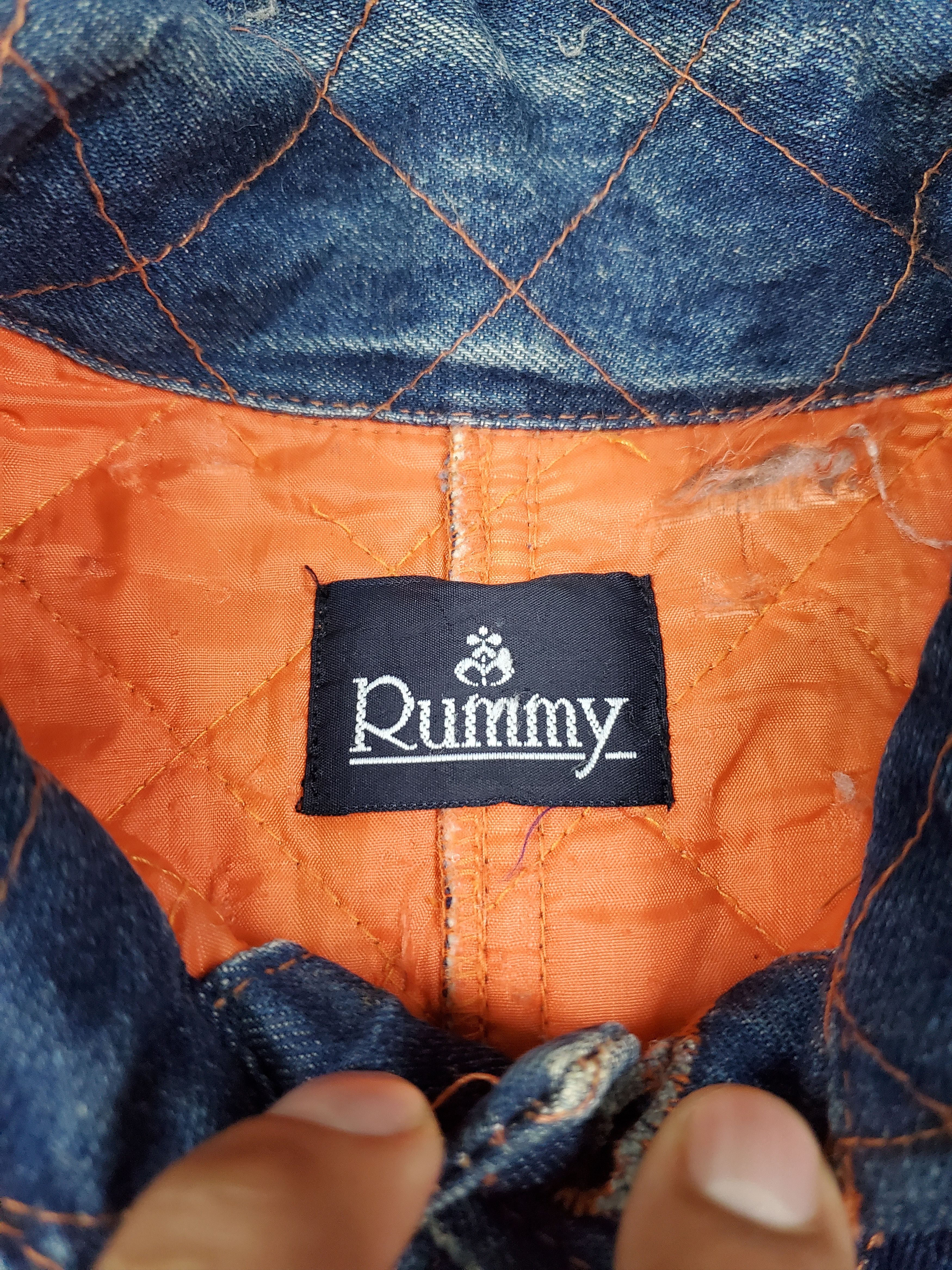Japanese Brand × Vintage Vintage Rummy Denim Jacket Size US L / EU 52-54 / 3 - 6 Thumbnail