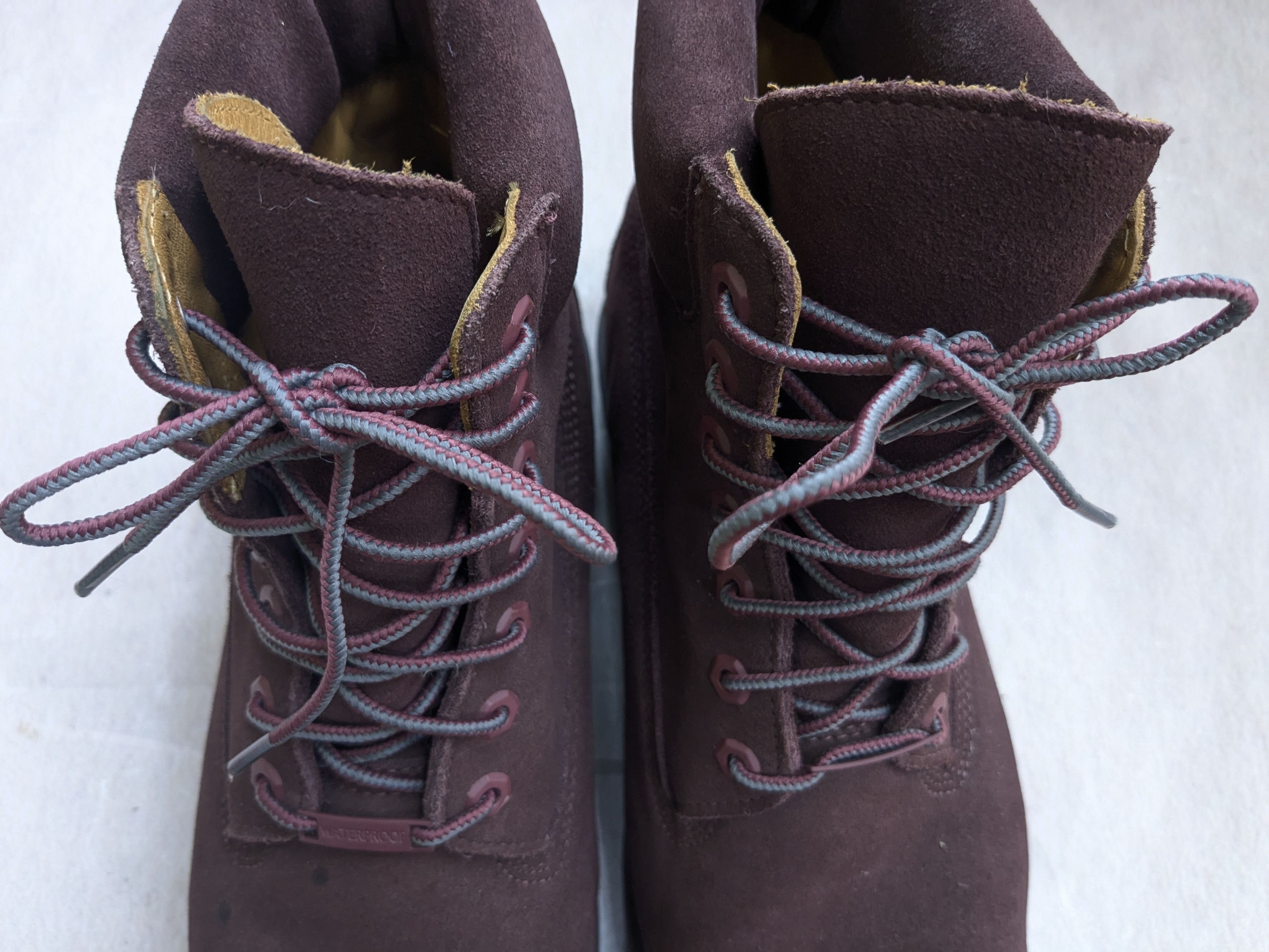 Timberland Timberland Boots Burgundy Suede Leather 10 M Suede Size US 10 / EU 43 - 7 Thumbnail