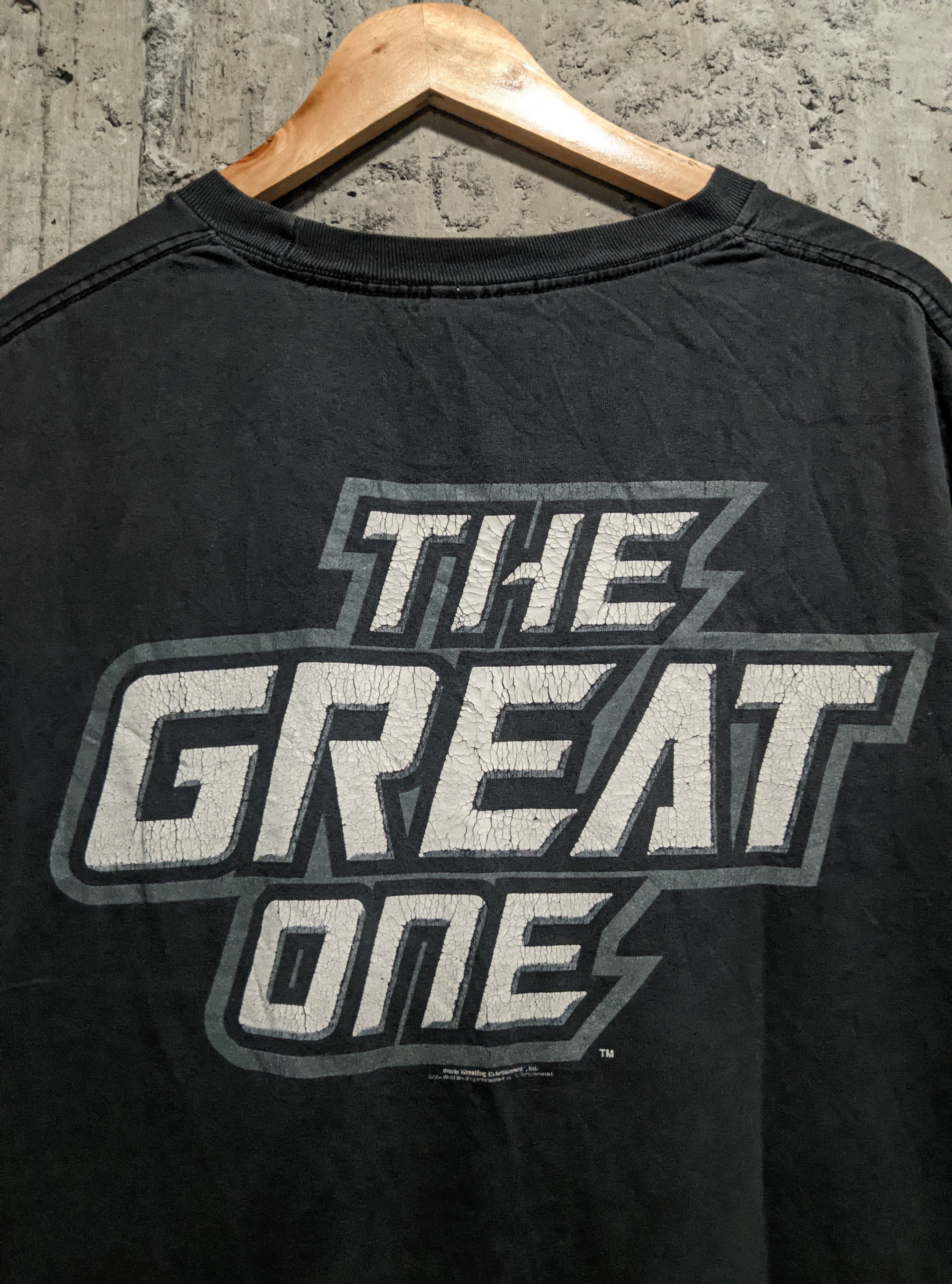 Vintage Vintage 2004 the rock great one wwf wwe t shirt Size US XXL / EU 58 / 5 - 3 Thumbnail