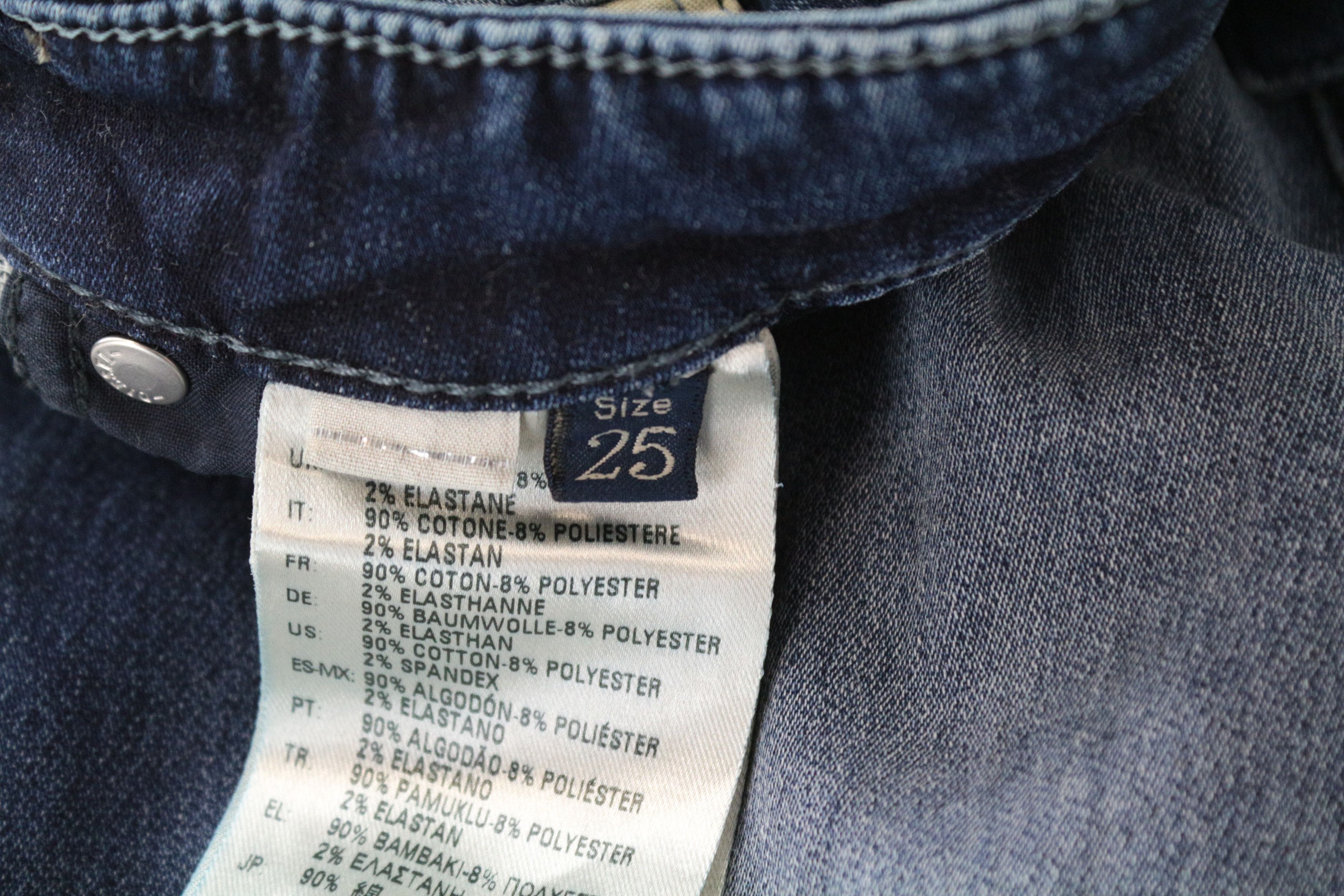 Diesel DORIS-NE 0669N W25 Blue Stretch Jeans 63787 Size 25" / US 0 / IT 36 - 6 Thumbnail