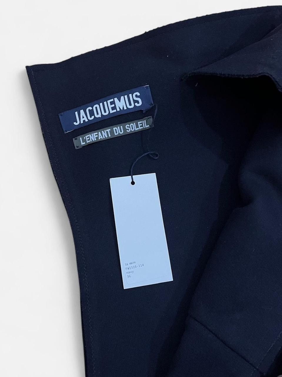 Jacquemus Dark navy hand dress Size XS / US 0-2 / IT 36-38 - 3 Thumbnail