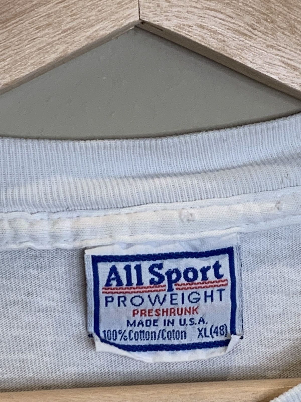 Vintage *RARE* Vintage Dr Seuss One Two Red Blue Fish AllSport Shirt Size US XL / EU 56 / 4 - 5 Thumbnail