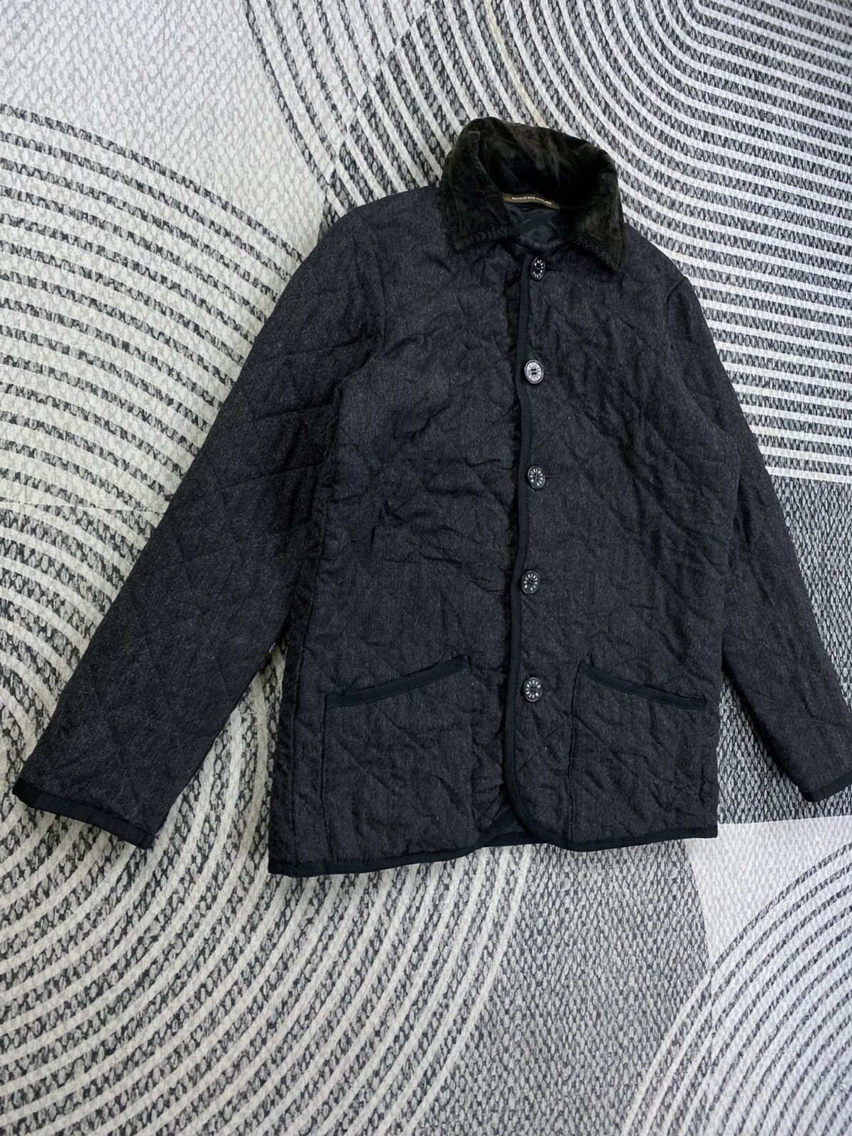 Mackintosh Vintage Mackintosh Quilted Wool Buttoned Jacket Size US M / EU 48-50 / 2 - 3 Thumbnail