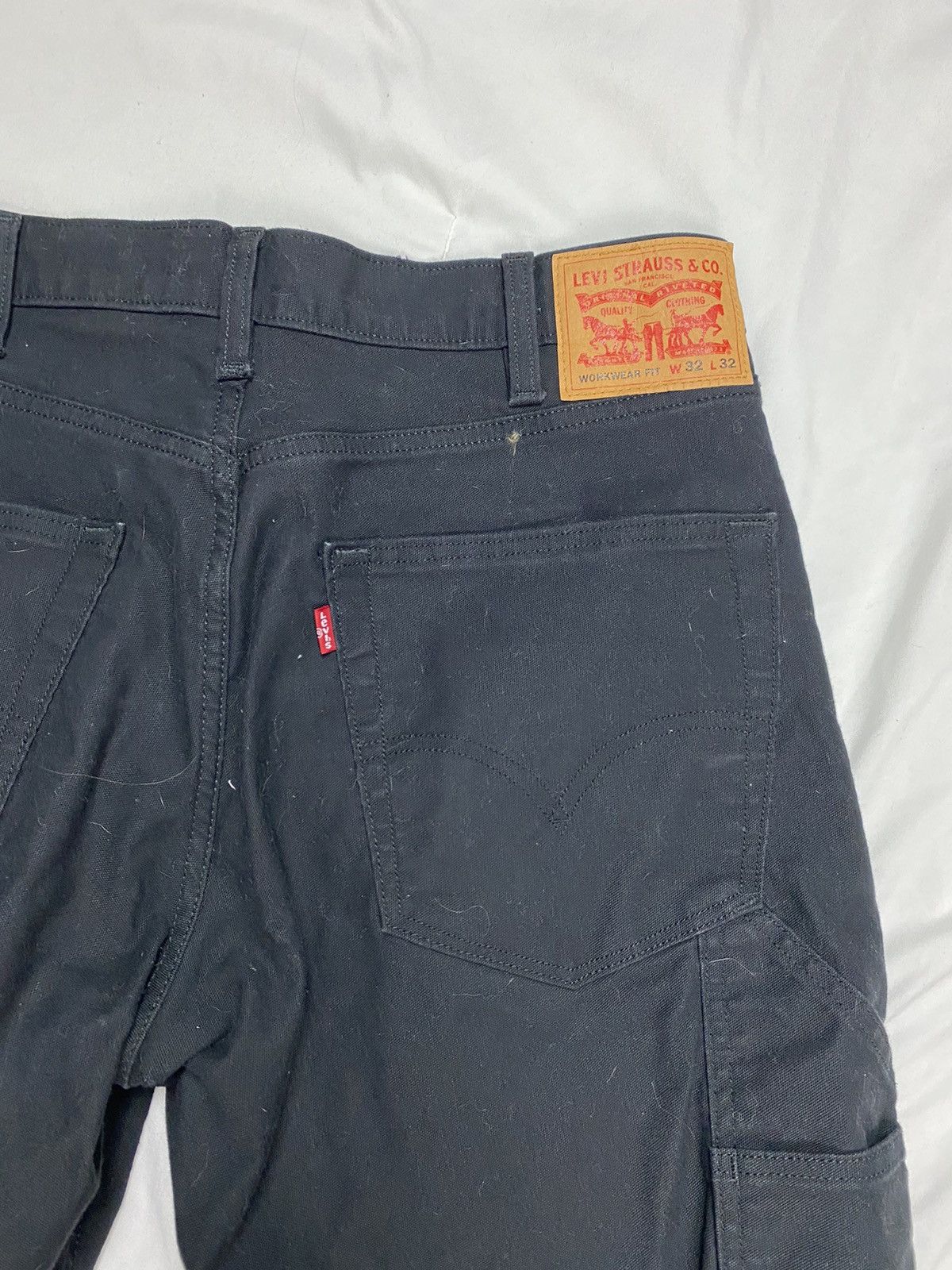 Levi's Black Levi’s Carpenter Pants Size US 32 / EU 48 - 3 Thumbnail