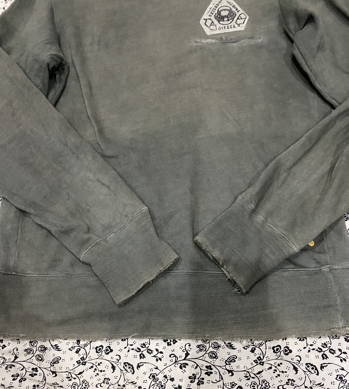 Diesel × Vintage vtg distressed diesel sweatshirt Size US M / EU 48-50 / 2 - 3 Thumbnail