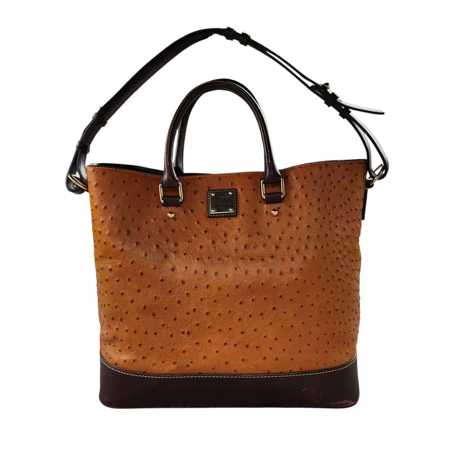 Dooney & Bourke Dooney & Bourke Ostrich Leather Lexington Tote Bag Shopper Size ONE SIZE - 12 Thumbnail