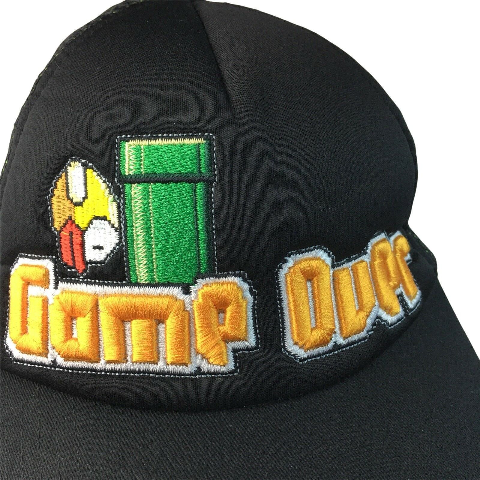 Other Game Over Trucker Hat Concept One Mens Black Embroidered Adj Size ONE SIZE - 2 Thumbnail