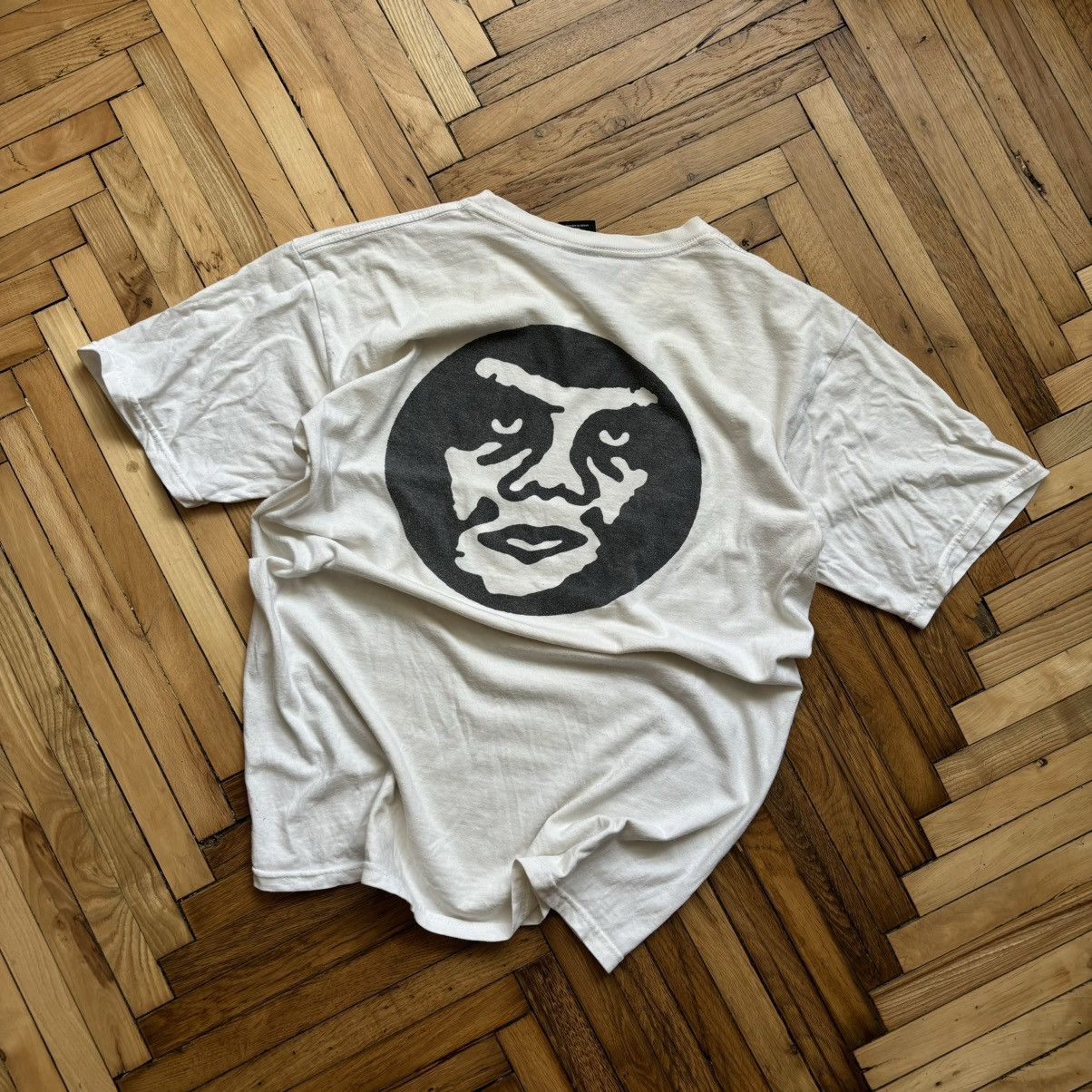 Hysteric Glamour × Obey × Vintage Vintage 90’s Rare Obey T-Shirt Size US M / EU 48-50 / 2 - 1 Thumbnail