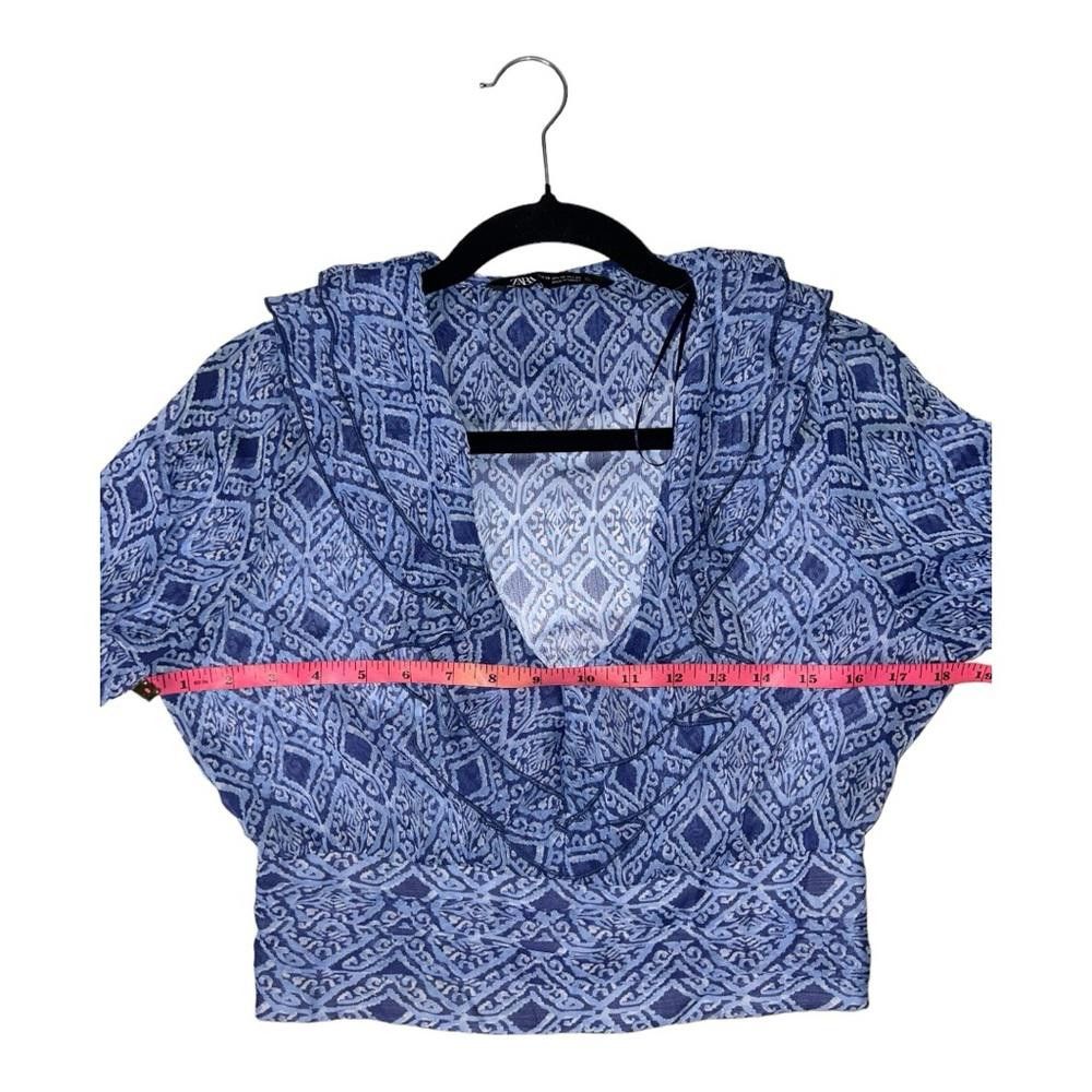 Zara Zara l Ruffle Boho Blouse XS Size XS / US 0-2 / IT 36-38 - 4 Thumbnail
