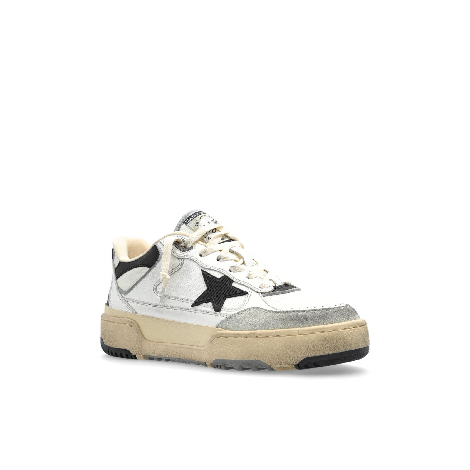 GOLDEN GOOSE Forty2 Women's White/Black Sneakers New (Women'