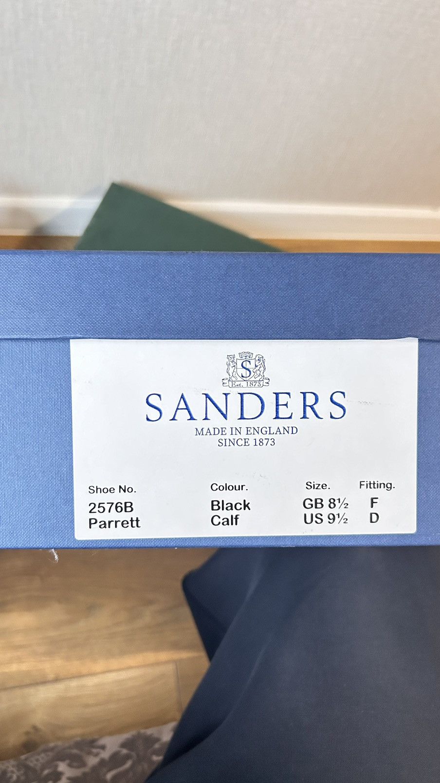 Sanders Black Calf Chelsea Boot Size US 9.5 / EU 42-43 - 5 Thumbnail