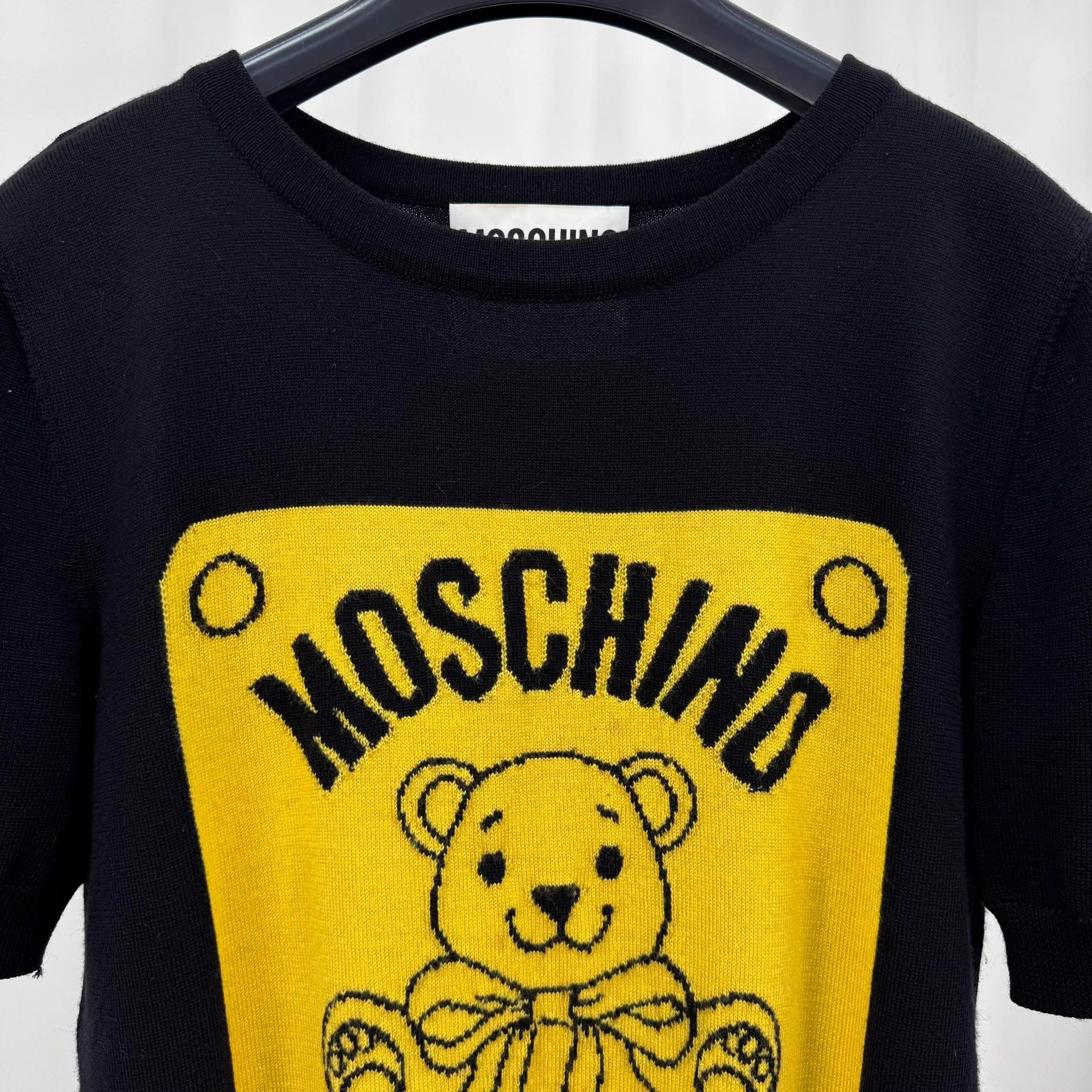 Moschino Moschino Wool Bear Knit Top 44 98 New Size L / US 10 / IT 46 - 3 Thumbnail