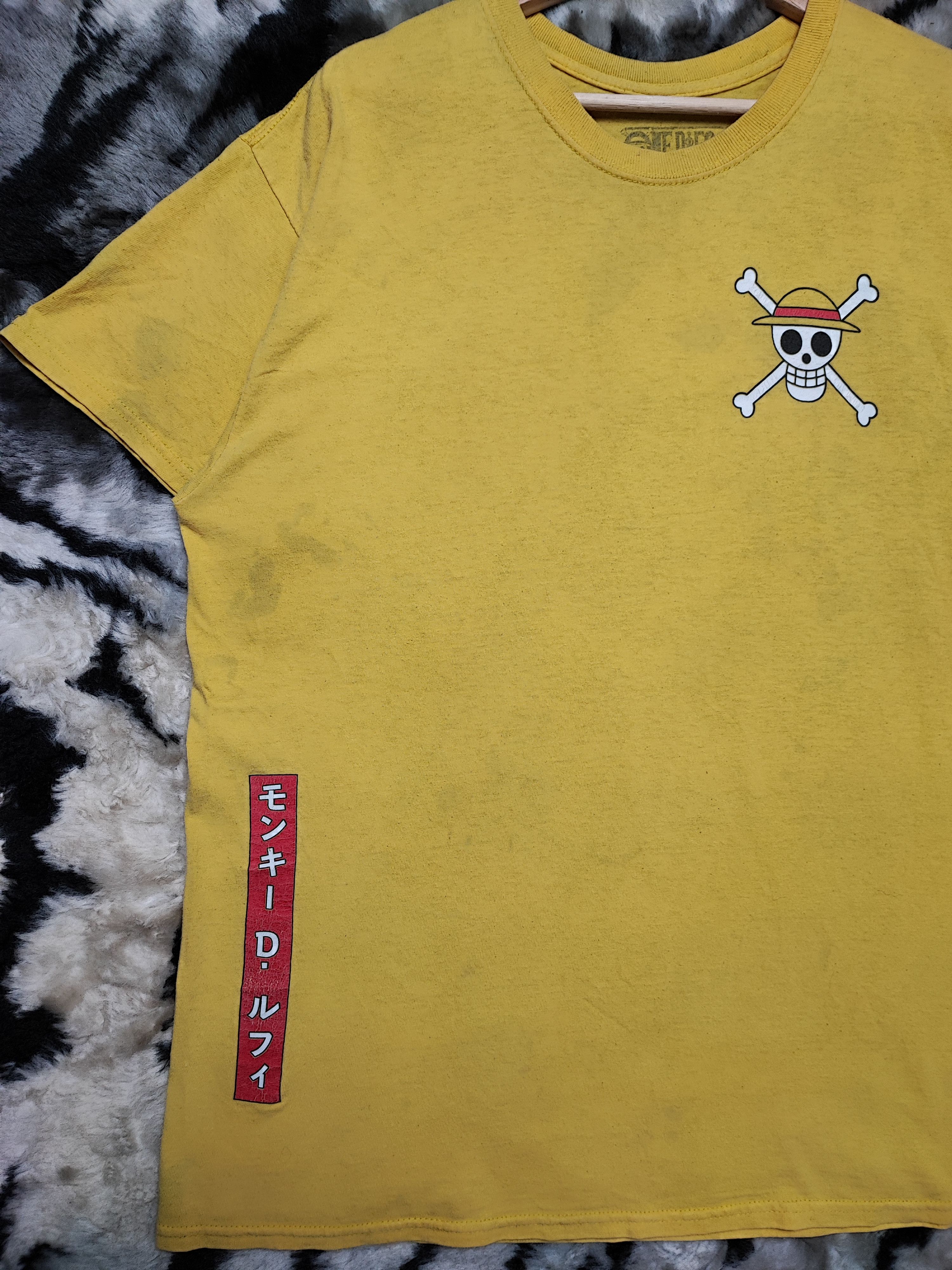 One Piece ONE PIECE Big logo Pirate Luffy T-shirt by Shonen Jump Size US L / EU 52-54 / 3 - 3 Thumbnail