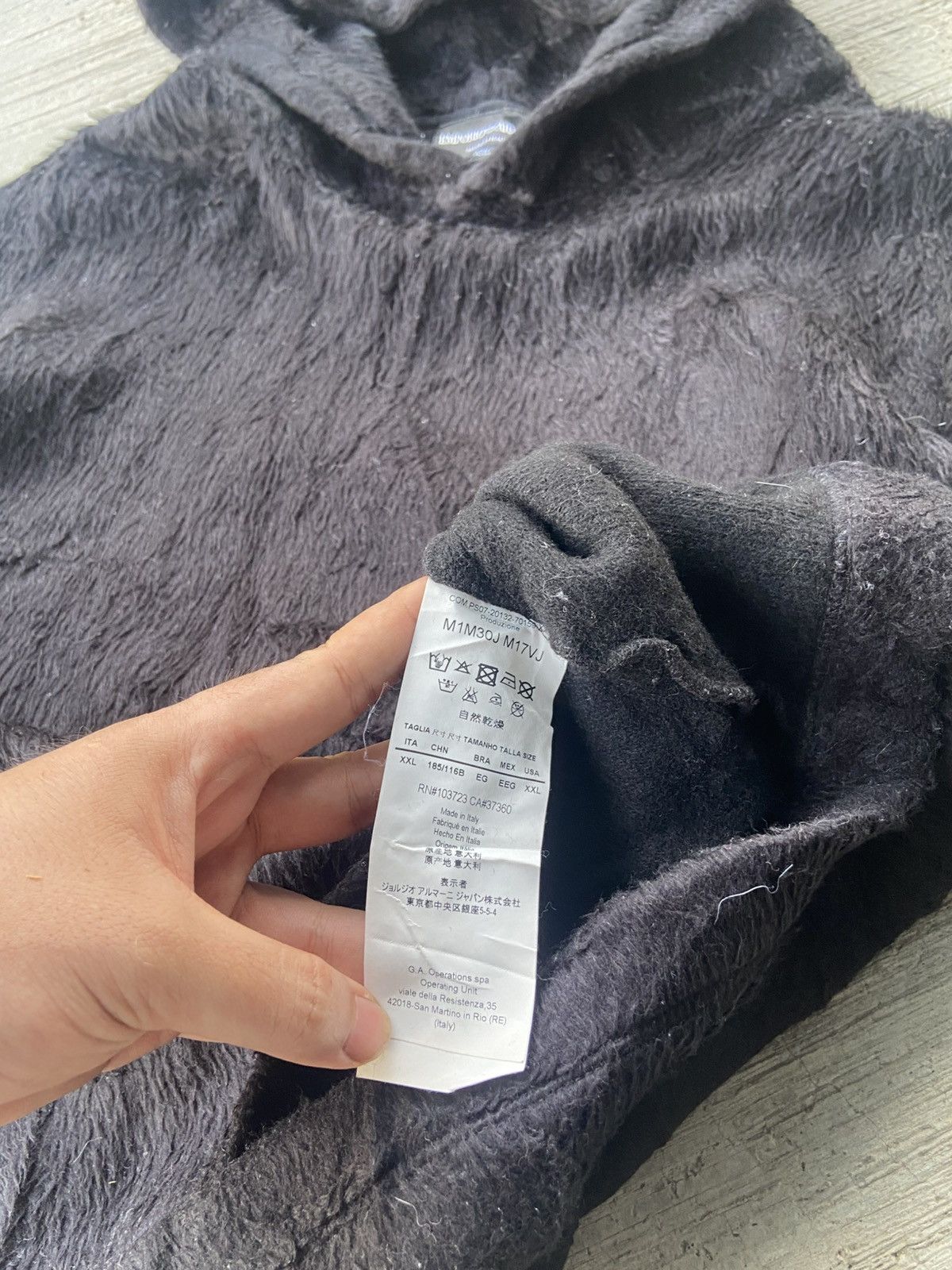 Emporio Armani Emporio Armani fur with hood Size US XL / EU 56 / 4 - 5 Thumbnail