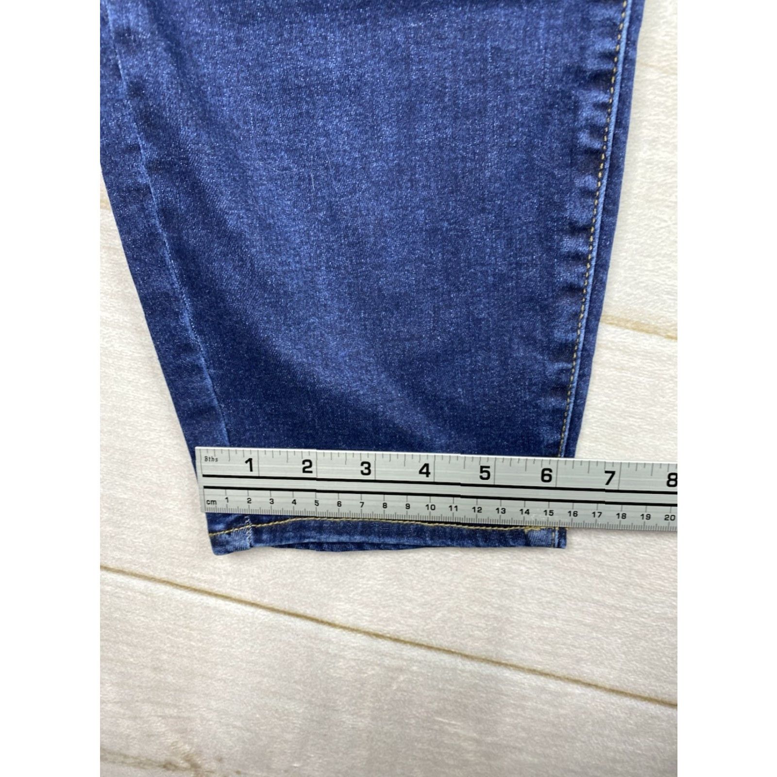 Vintage ELEMENTS Jeans Women 20W Dark Wash Skinny High Rise 5-Pocket Denim NWT Blue 90s Theme Slimming Stretch Vintage No N/A Size 42" / US 20 - 7 Thumbnail