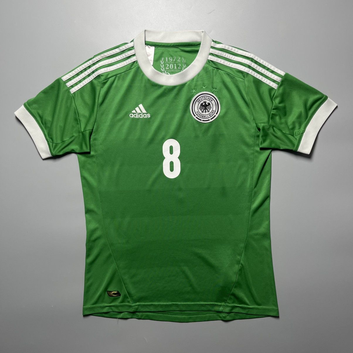 Adidas YOUTH SIZE GERMANY ADIDAS 2012 EURO AWAY JERSEY #8 OZIL Size US S / EU 44-46 / 1 - 2 Thumbnail