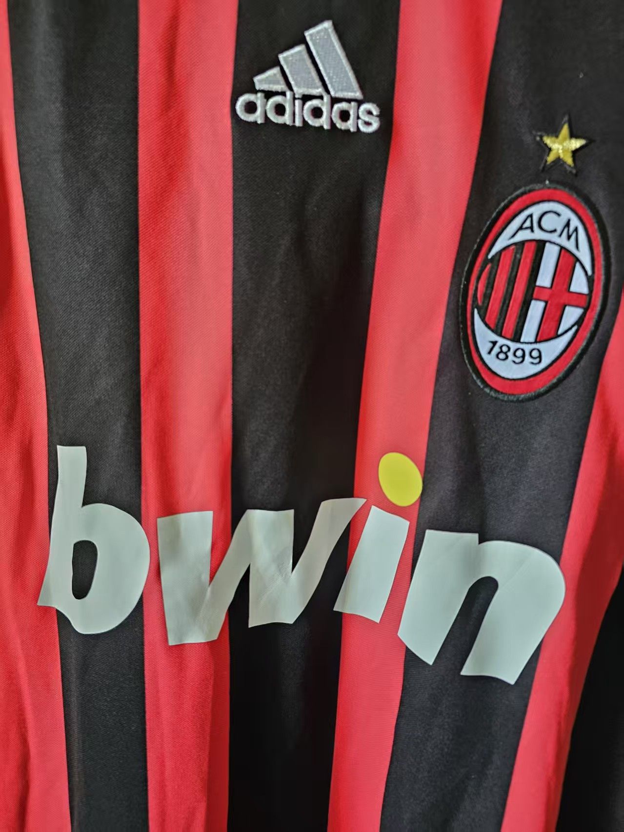 Other 2006 2007 AC Milan #22 Kaka Jersey Home Size US XL / EU 56 / 4 - 3 Thumbnail