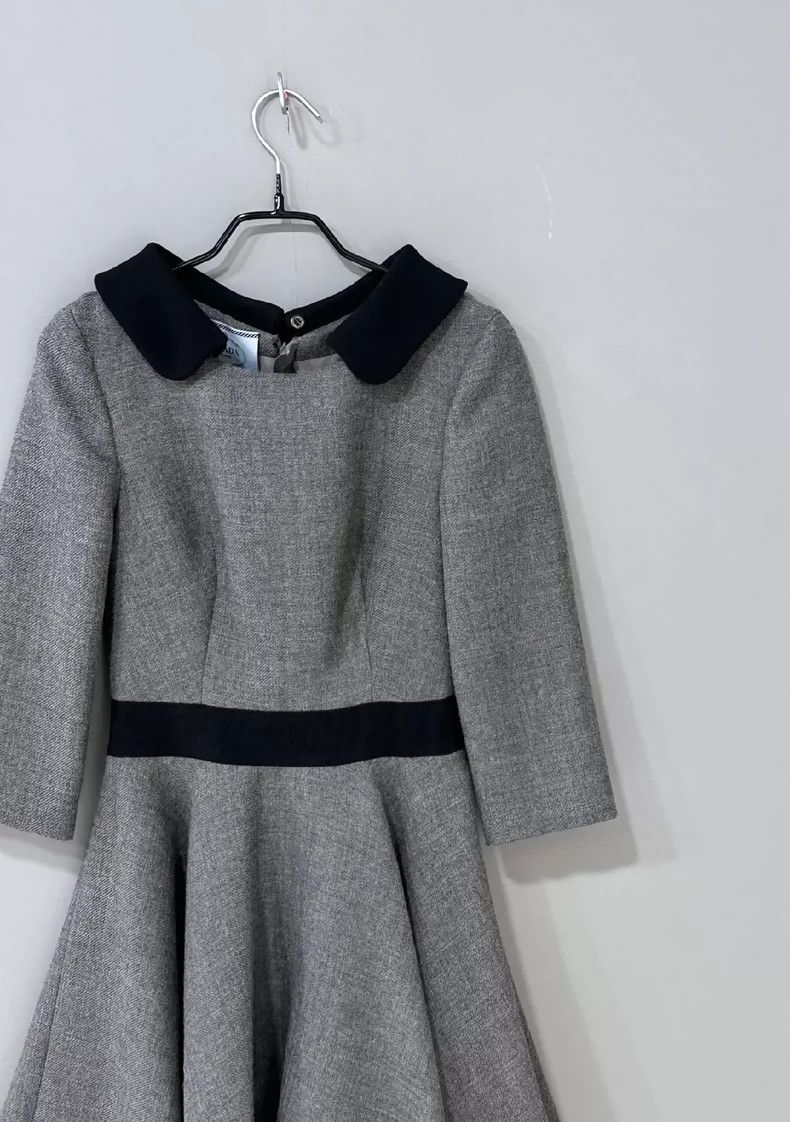 Prada Prada Small lapel dress 2502-Nextarrow Size XS / US 0-2 / IT 36-38 - 3 Thumbnail