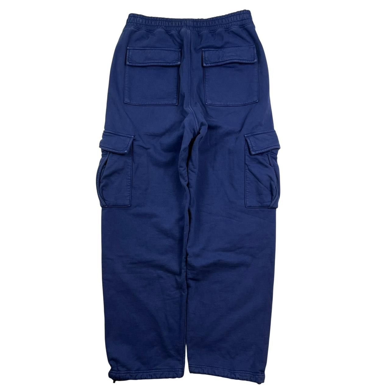 Stussy Stussy Sport Blue Cargo Joggers / Sweatpants - Small Size US 31 - 2 Thumbnail