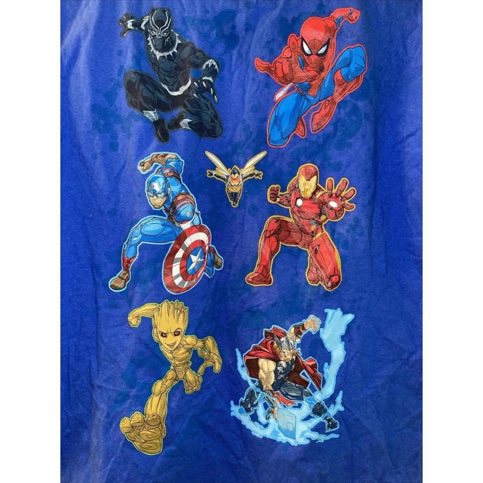 Marvel Comics Marvel Avengers Graphic T-Shirt - Kids Size Medium Size ONE SIZE - 2 Thumbnail