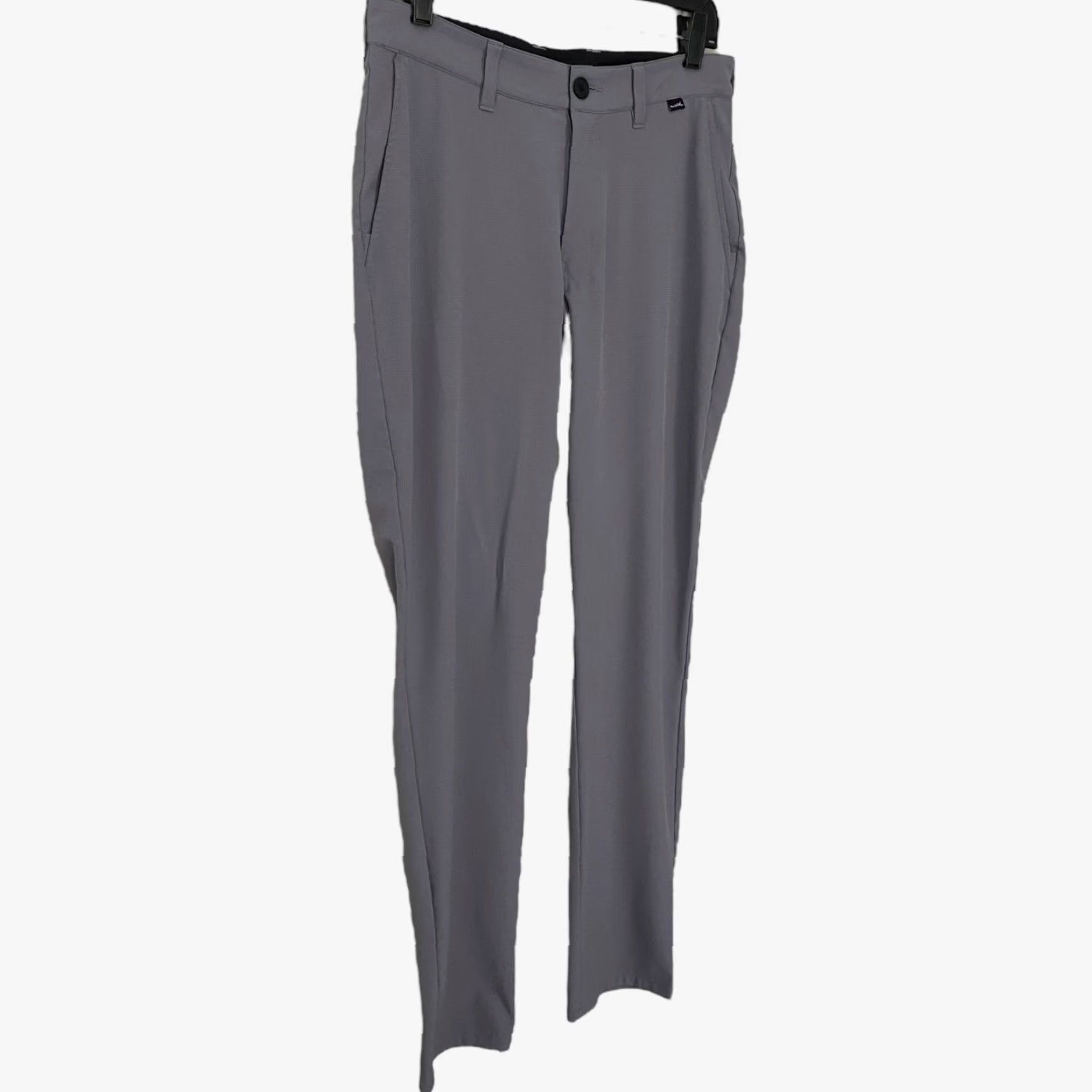 TravisMathew Travis Mathew Performance Chino Pants Gray Men's W30 Straight-Leg Golf Trousers Size US 30 / EU 46 - 3 Thumbnail
