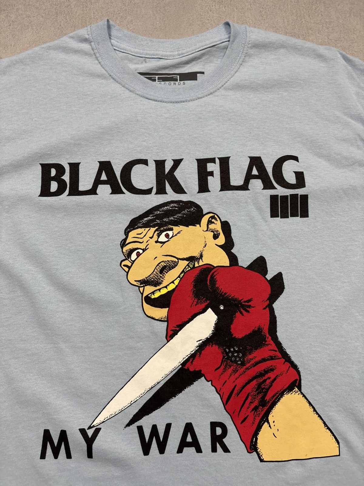 Band Tees 00s Black Flag My War Punk Hardcore Band T Shirt SST Records Size US M / EU 48-50 / 2 - 4 Thumbnail